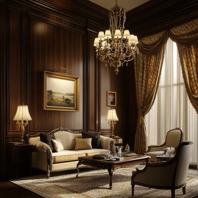 Traditional living room ideas with elegant lighting and natural ambiance
