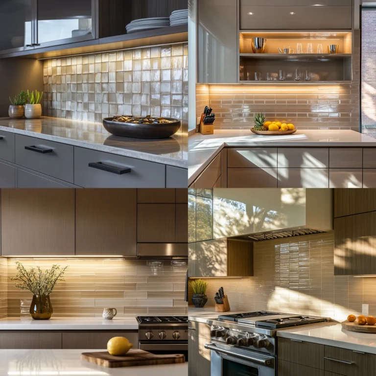 Clay Tile Backsplash Kitchen
