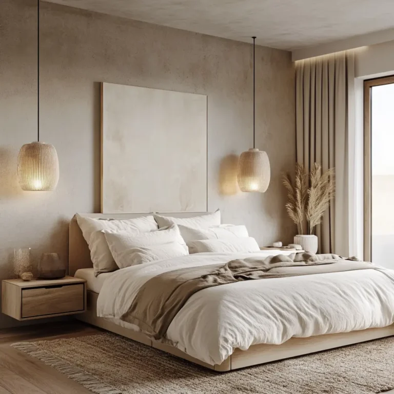 Modern Cozy Bedroom Neutral