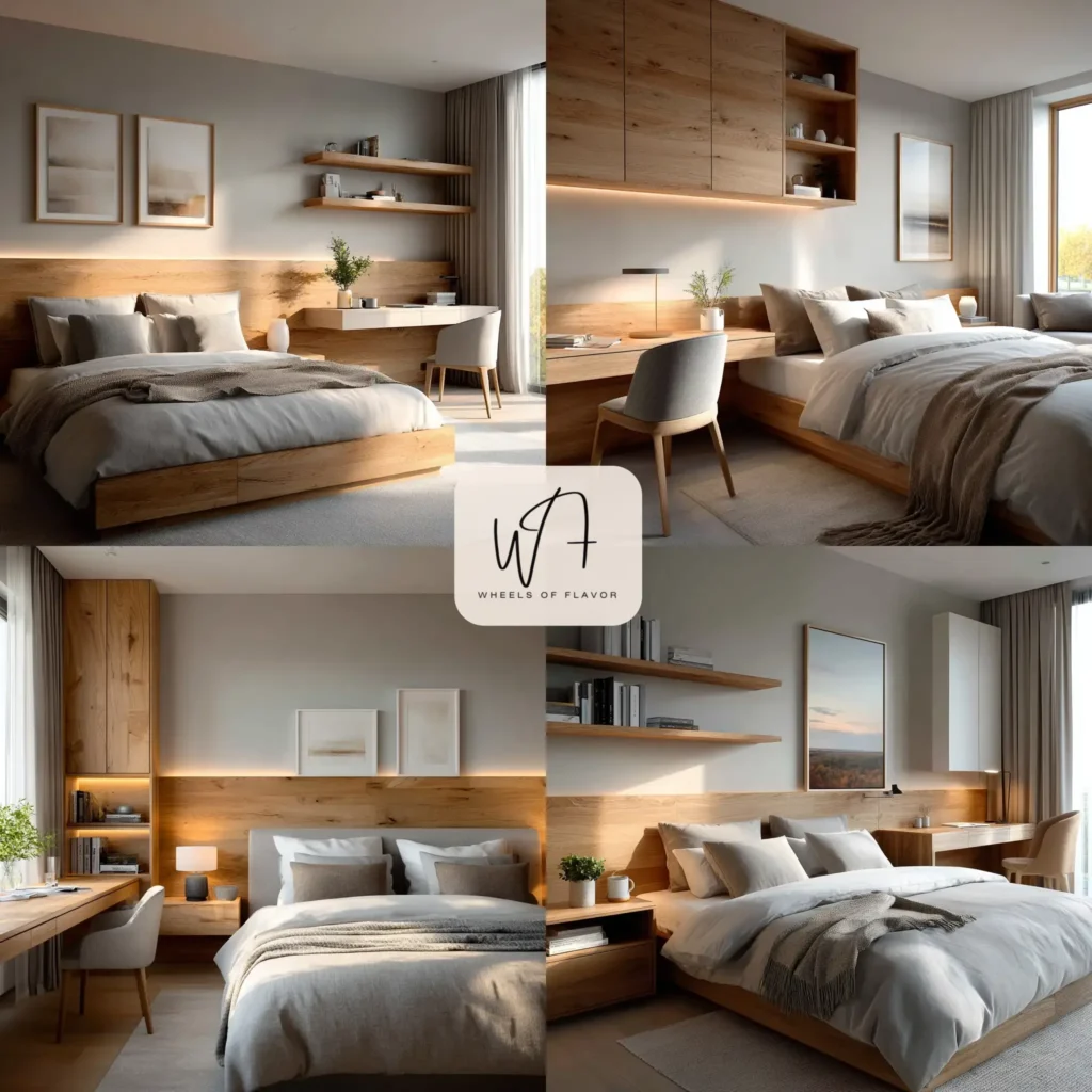 Modern floating cabinet ideas for the bedroom