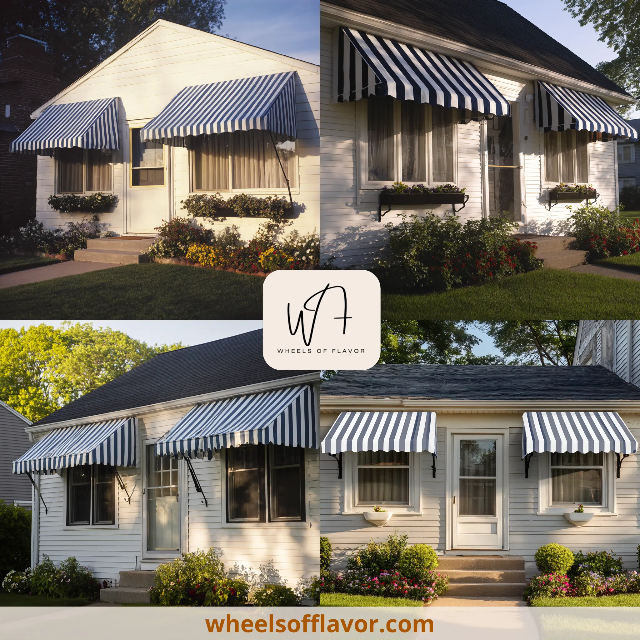 awnings over doors and windows