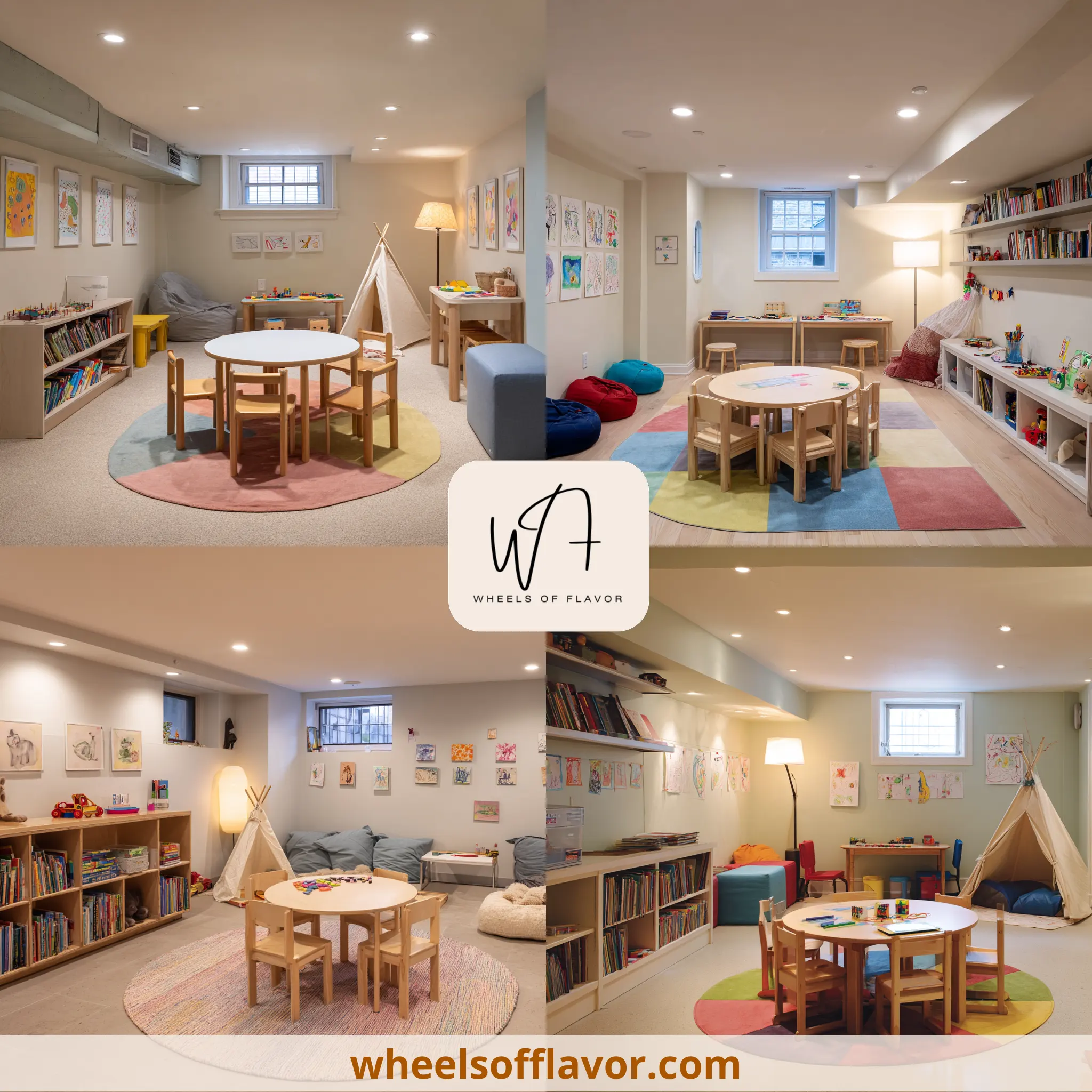basement family room ideas kid friendly