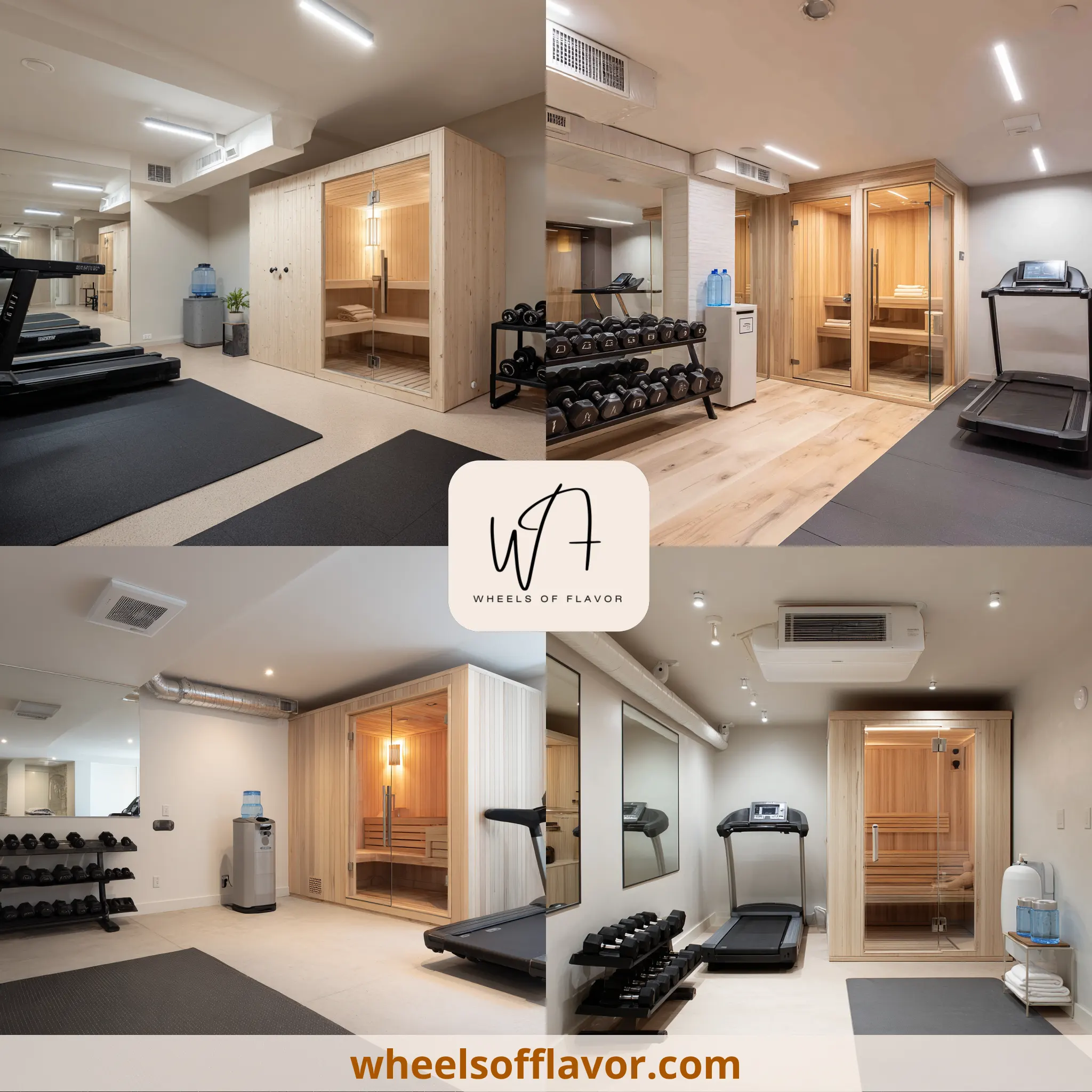 basement gym ideas with sauna