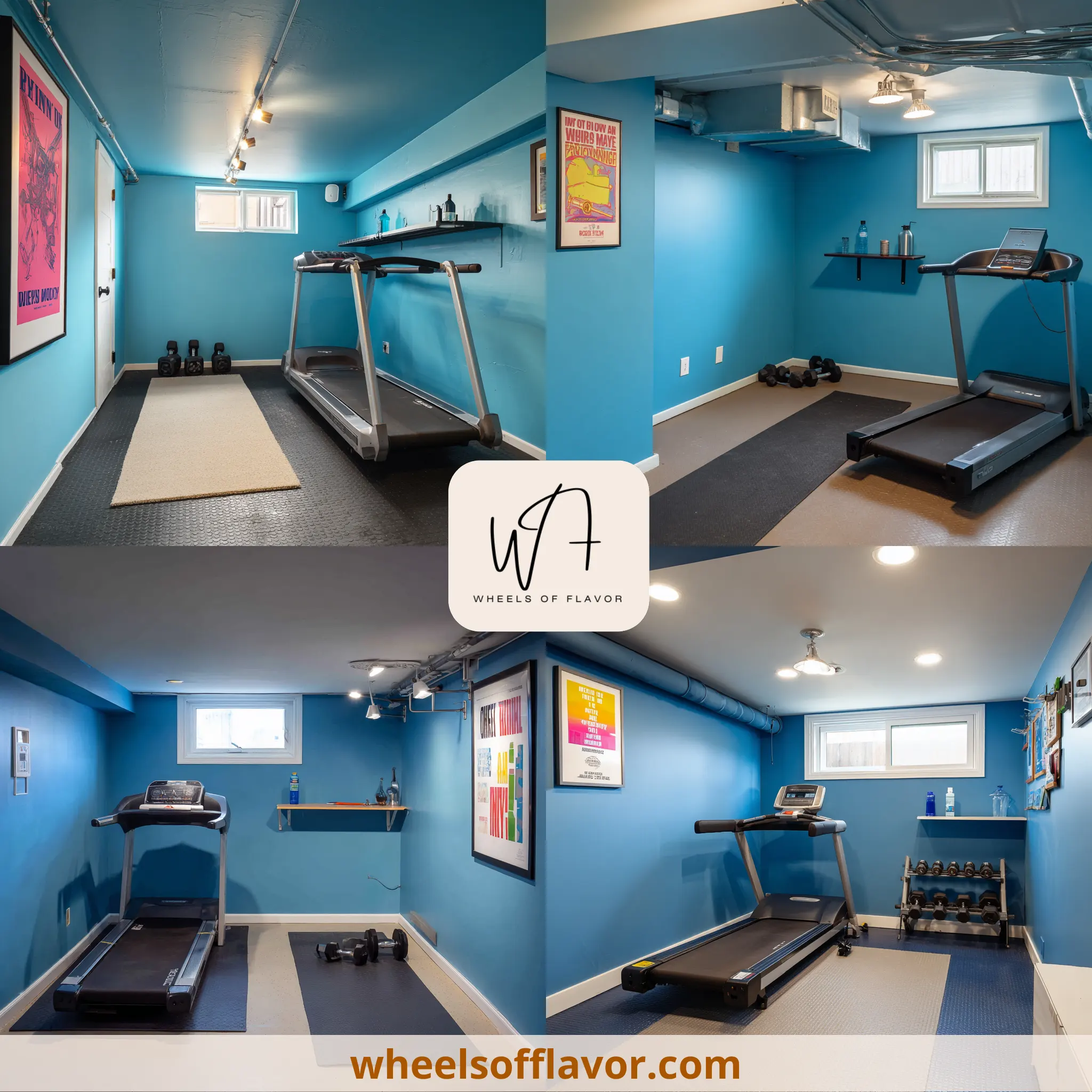 basement gym paint colors