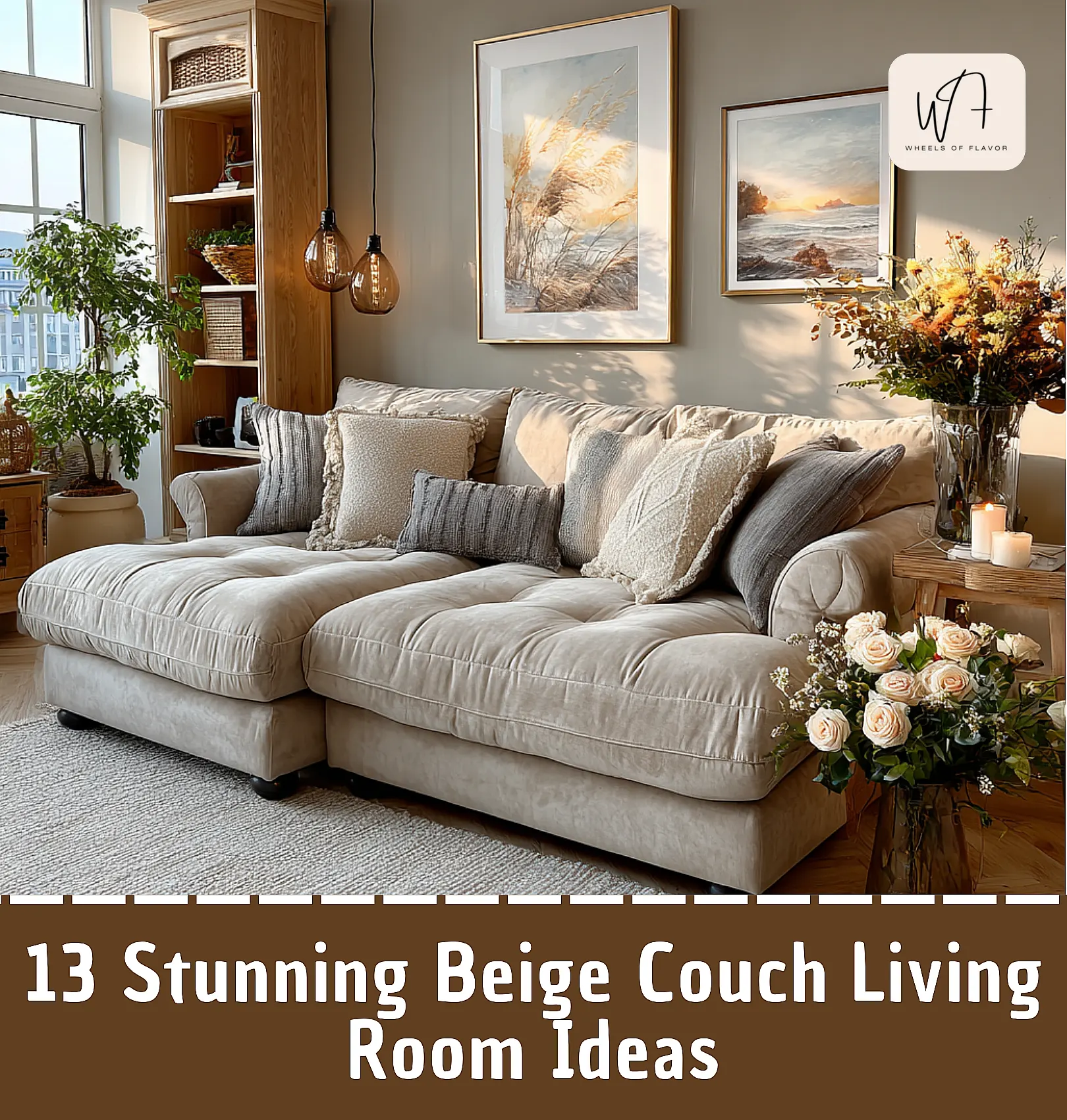 beige couch living room
