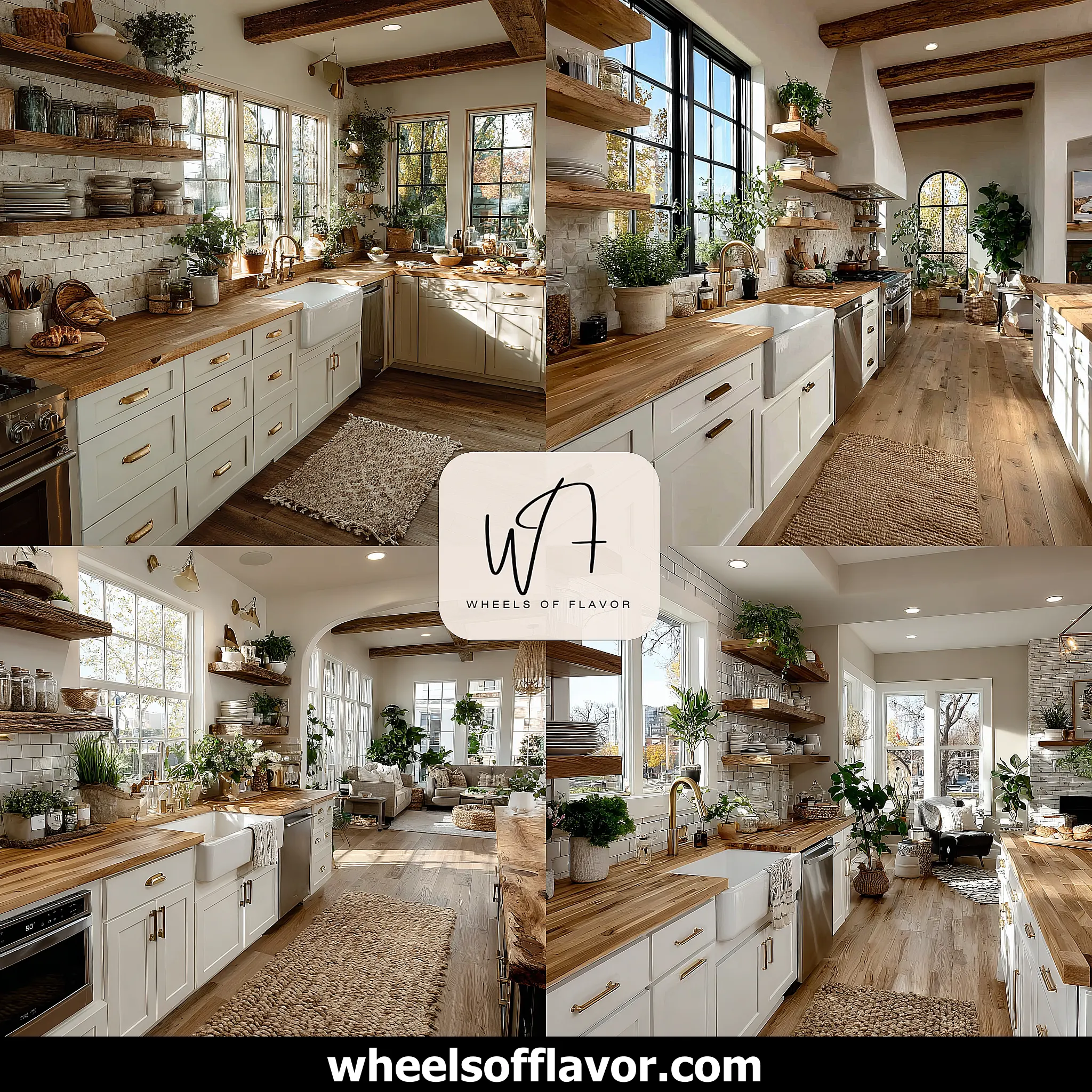 farmhouse kitchen cabinets
