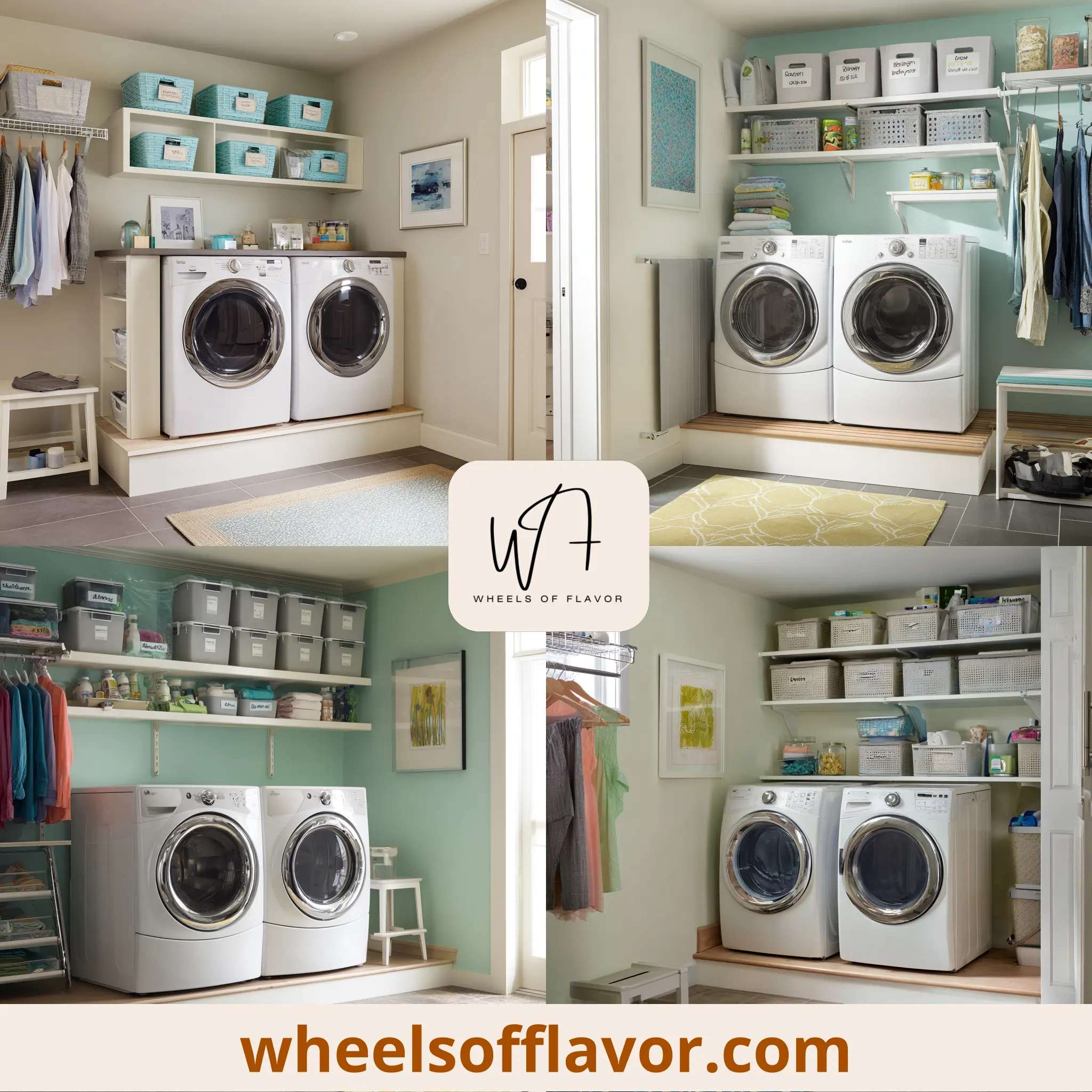 front loader laundry room diy