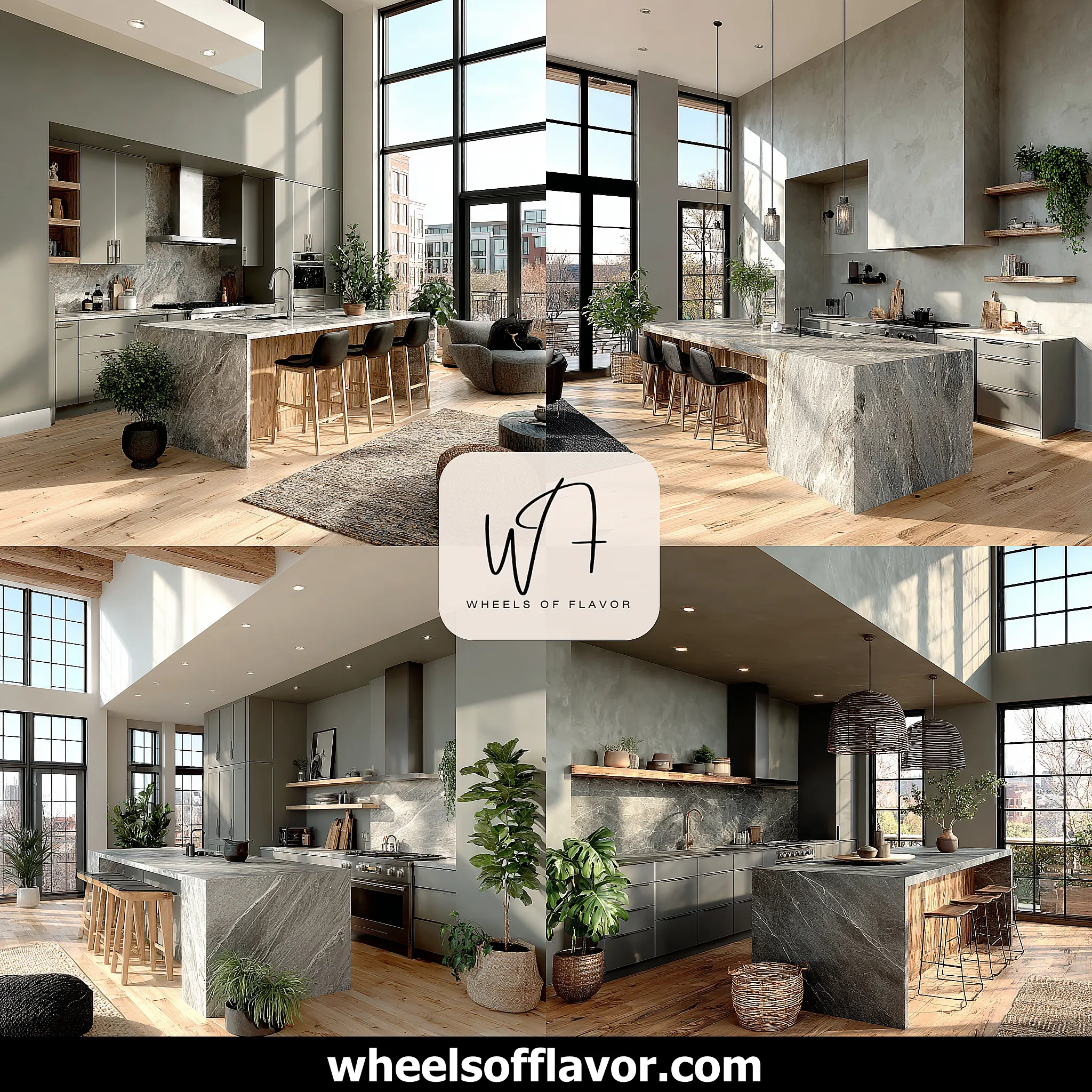 grey kitchen