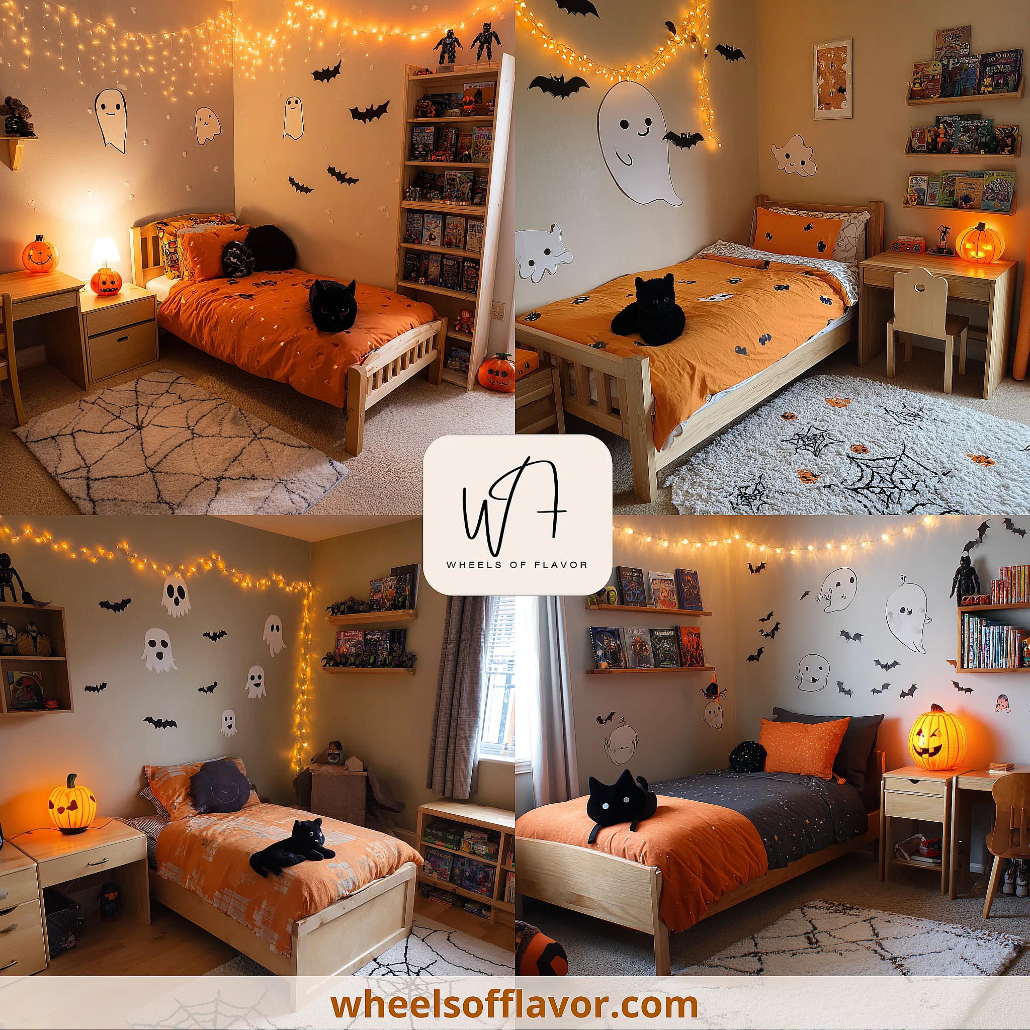 halloween themed bedroom kids
