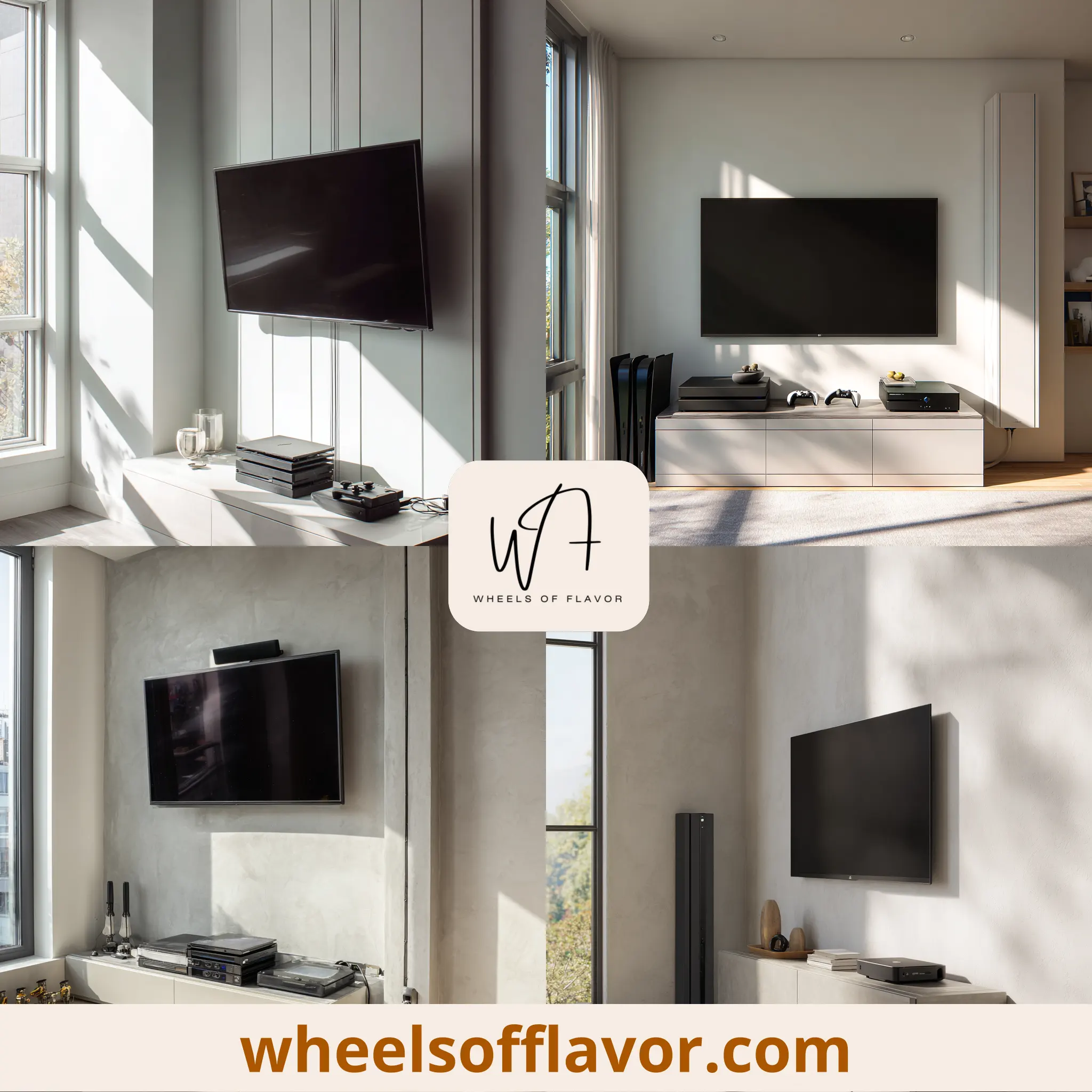 hide tv cords on wall