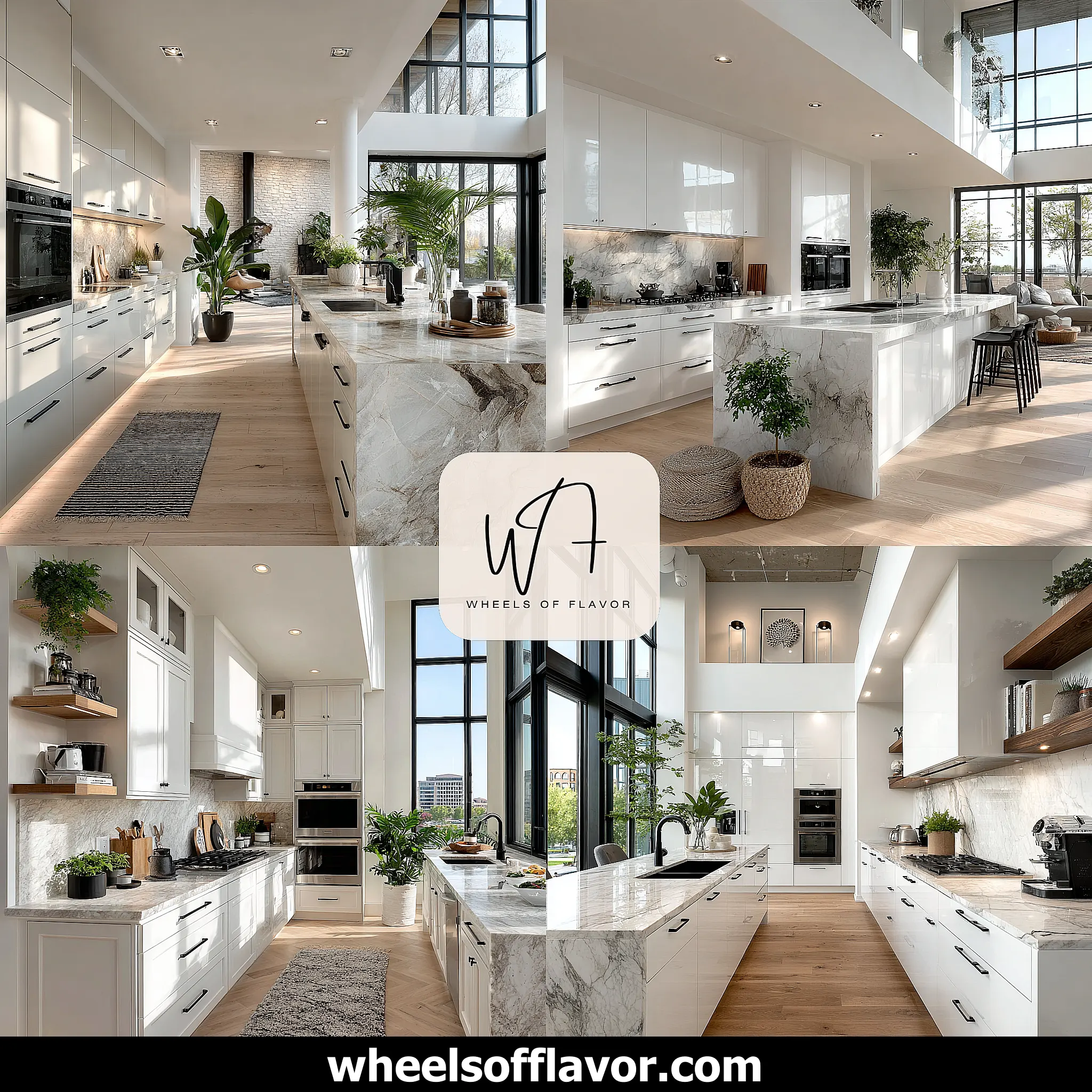 monochromatic kitchen ideas