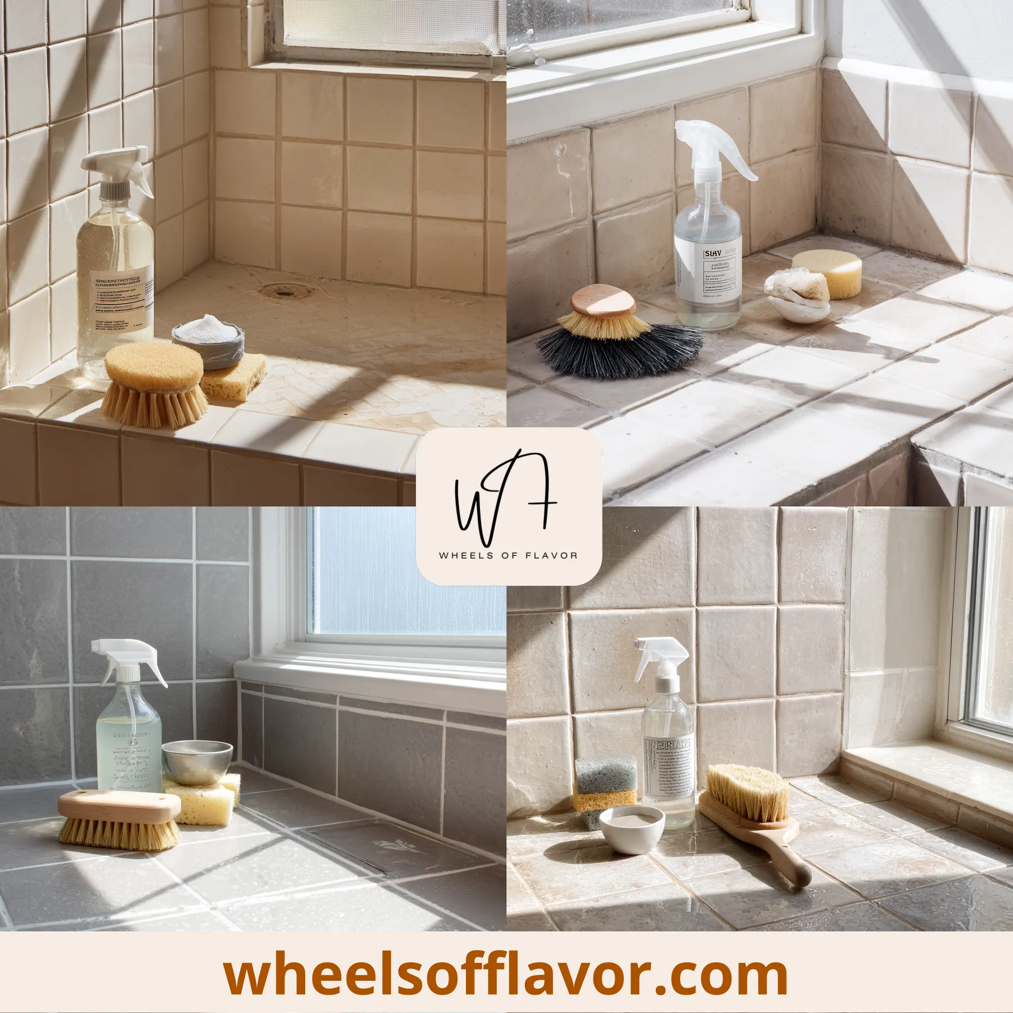 shower grout cleaner diy