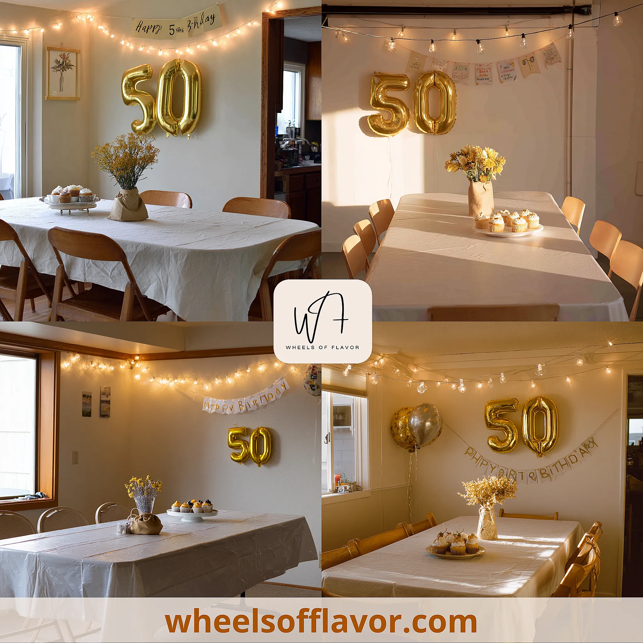 50th birthday decoration ideas