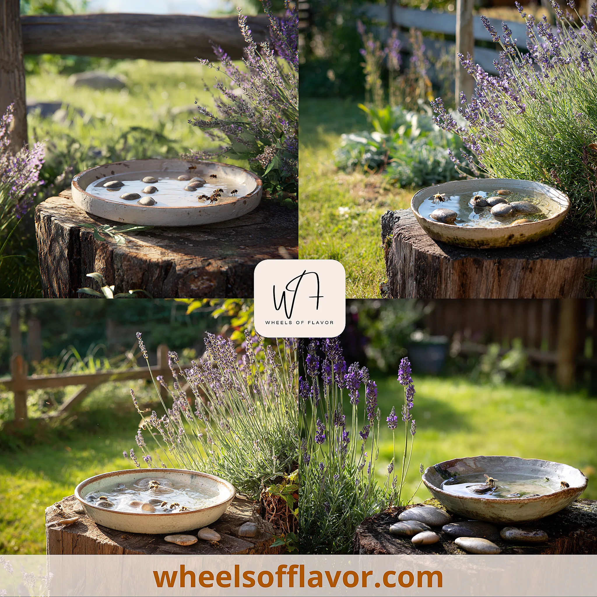 bee watering station ideas