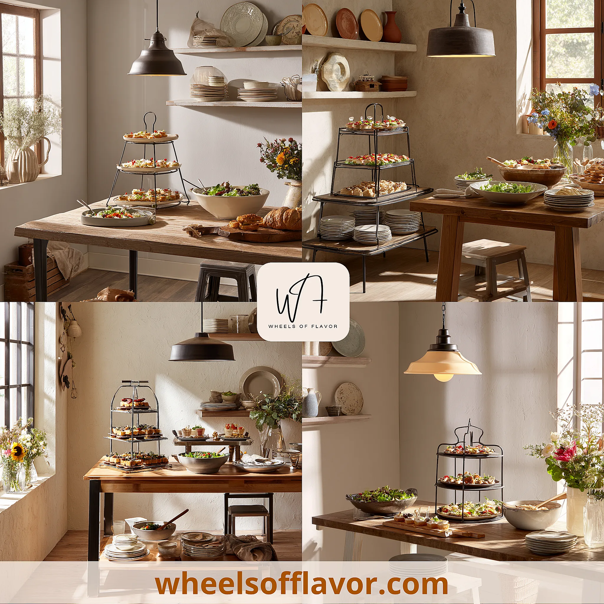 buffet presentation ideas