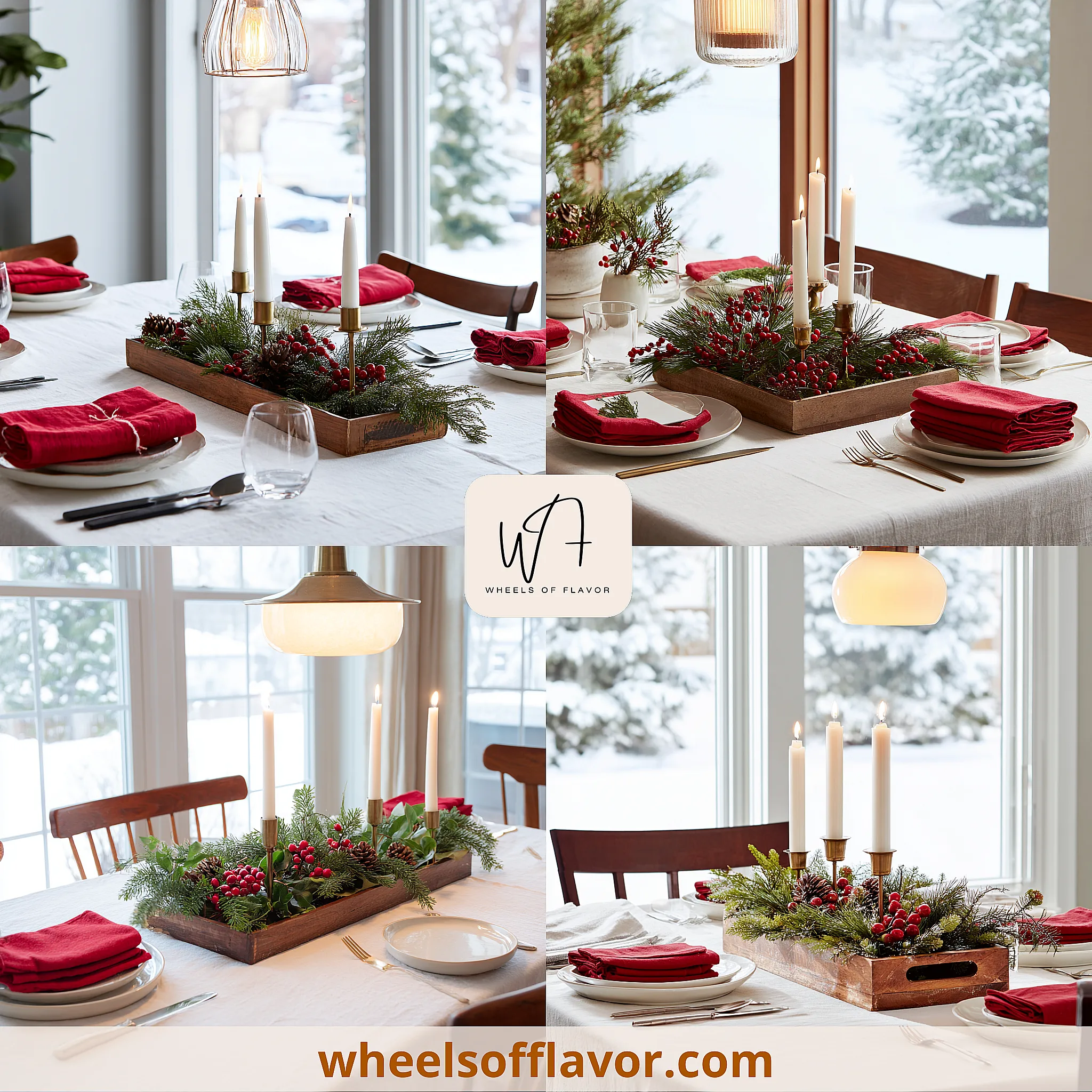 christmas table decor ideas