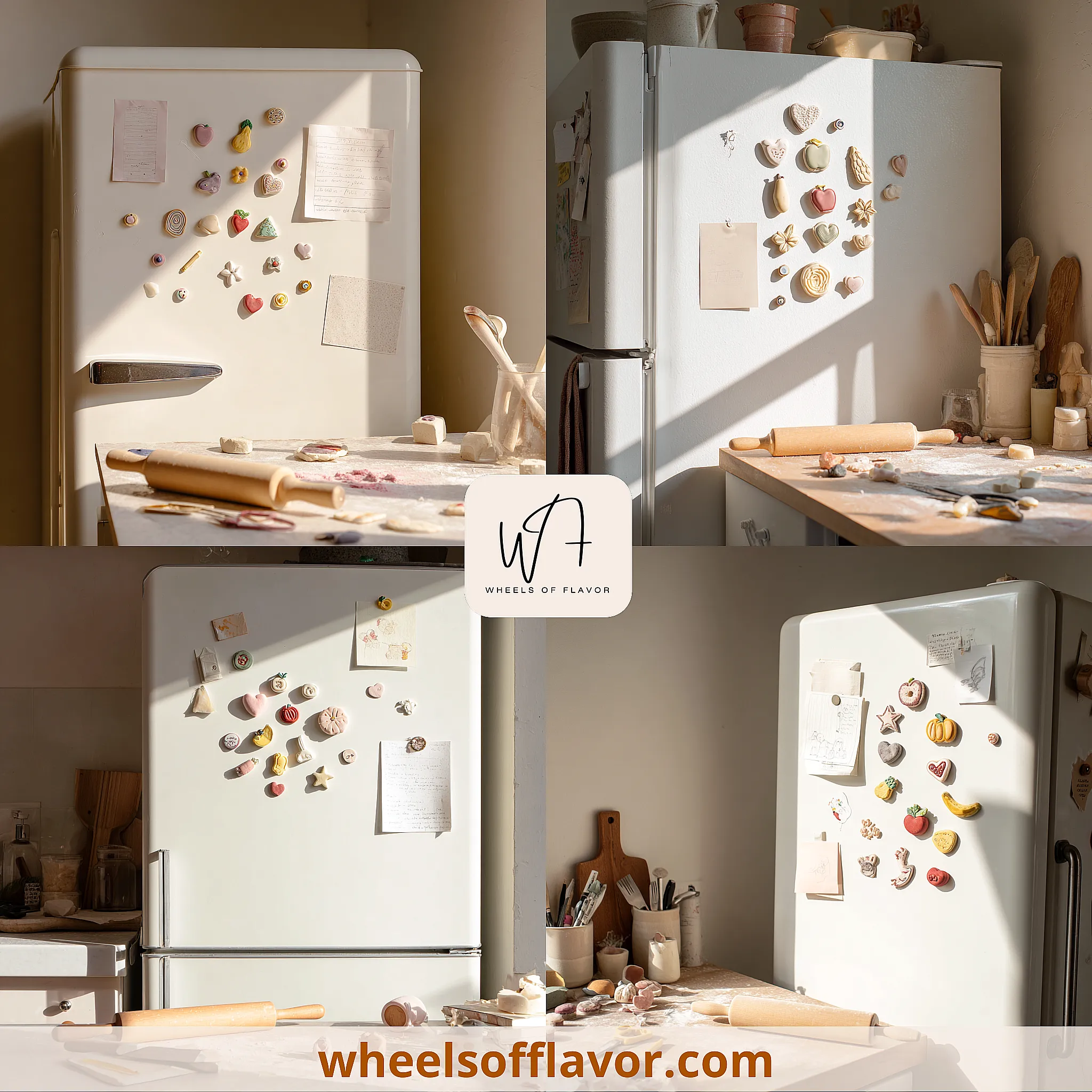 clay kitchen magnet ideas