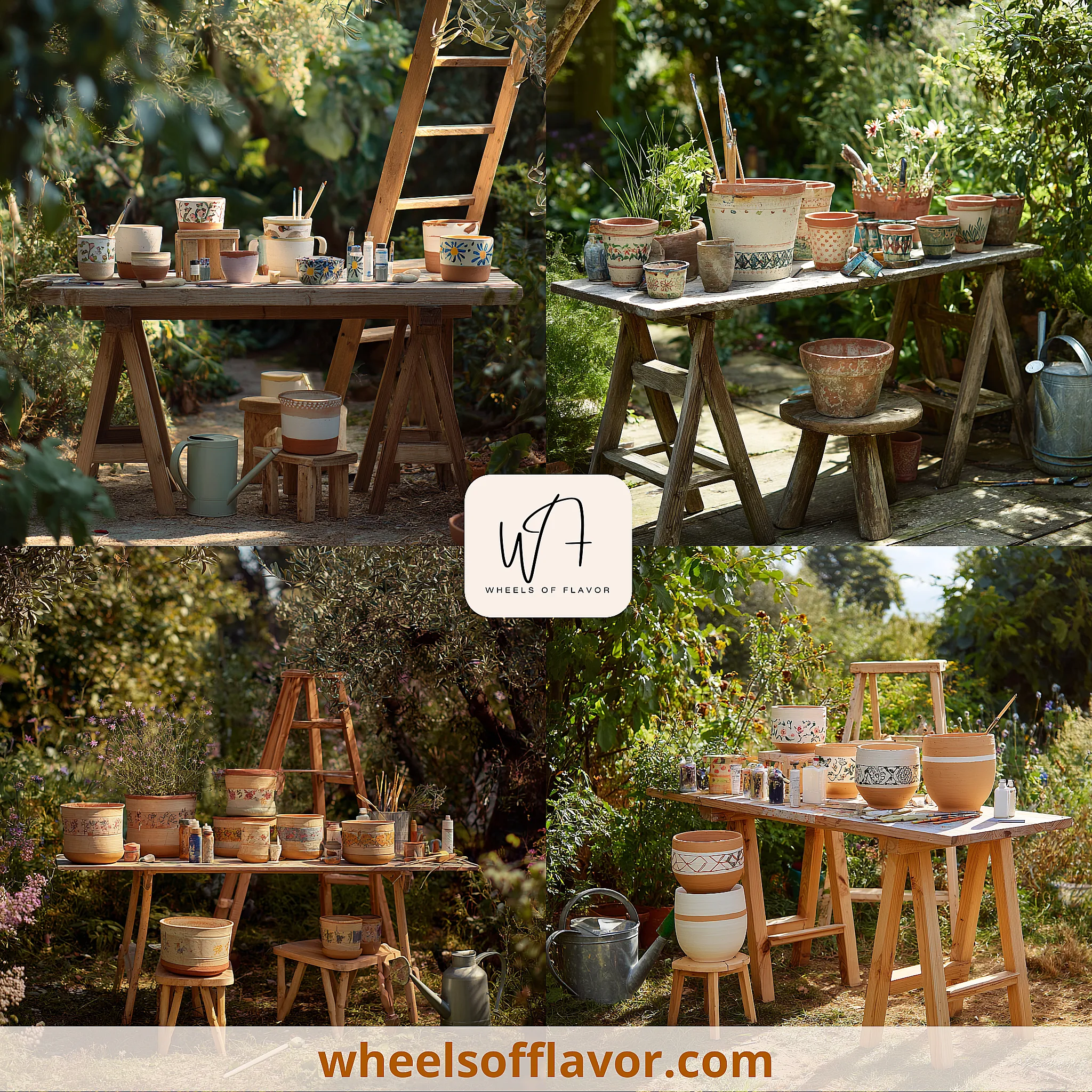 clay pot painting ideas