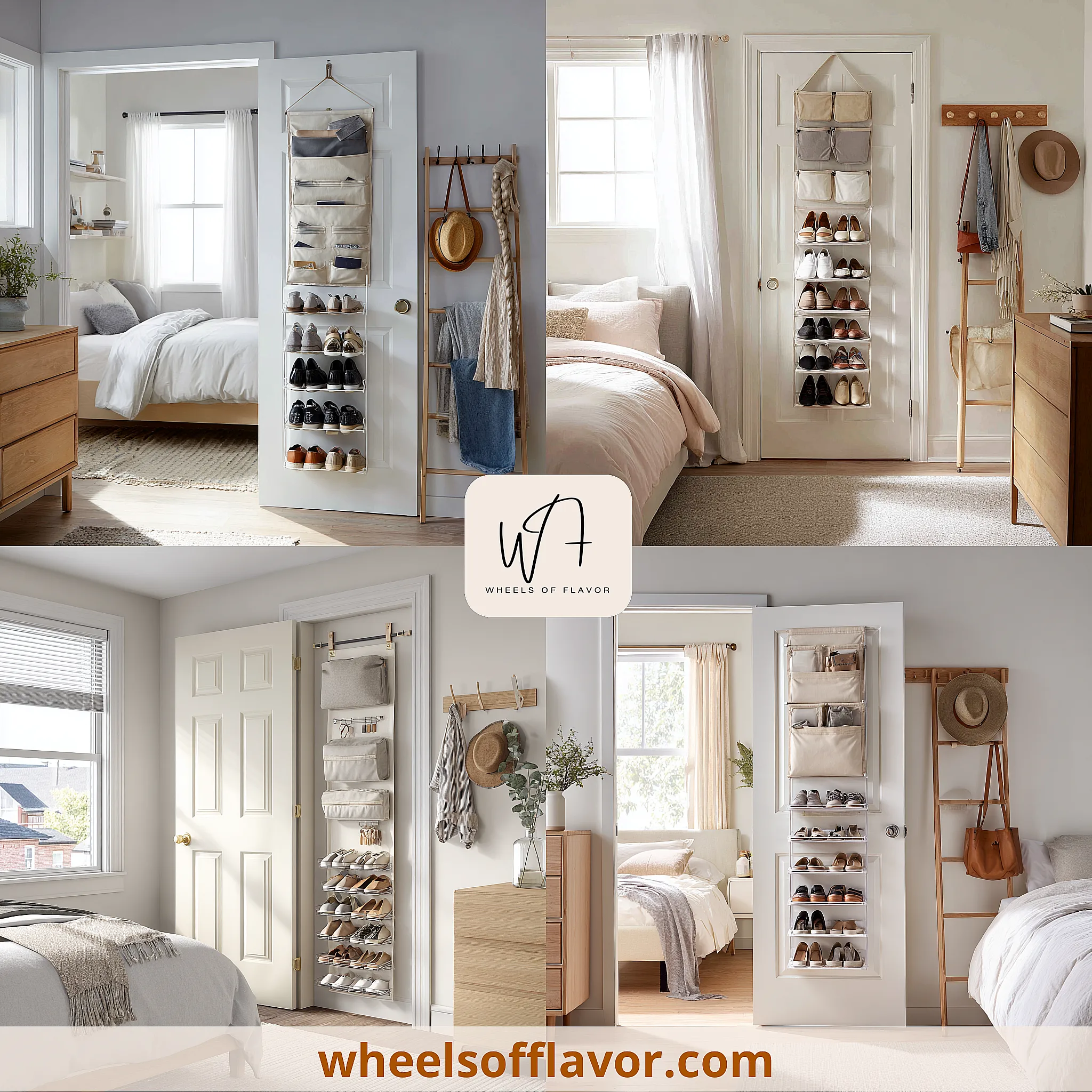 closet door organizer ideas