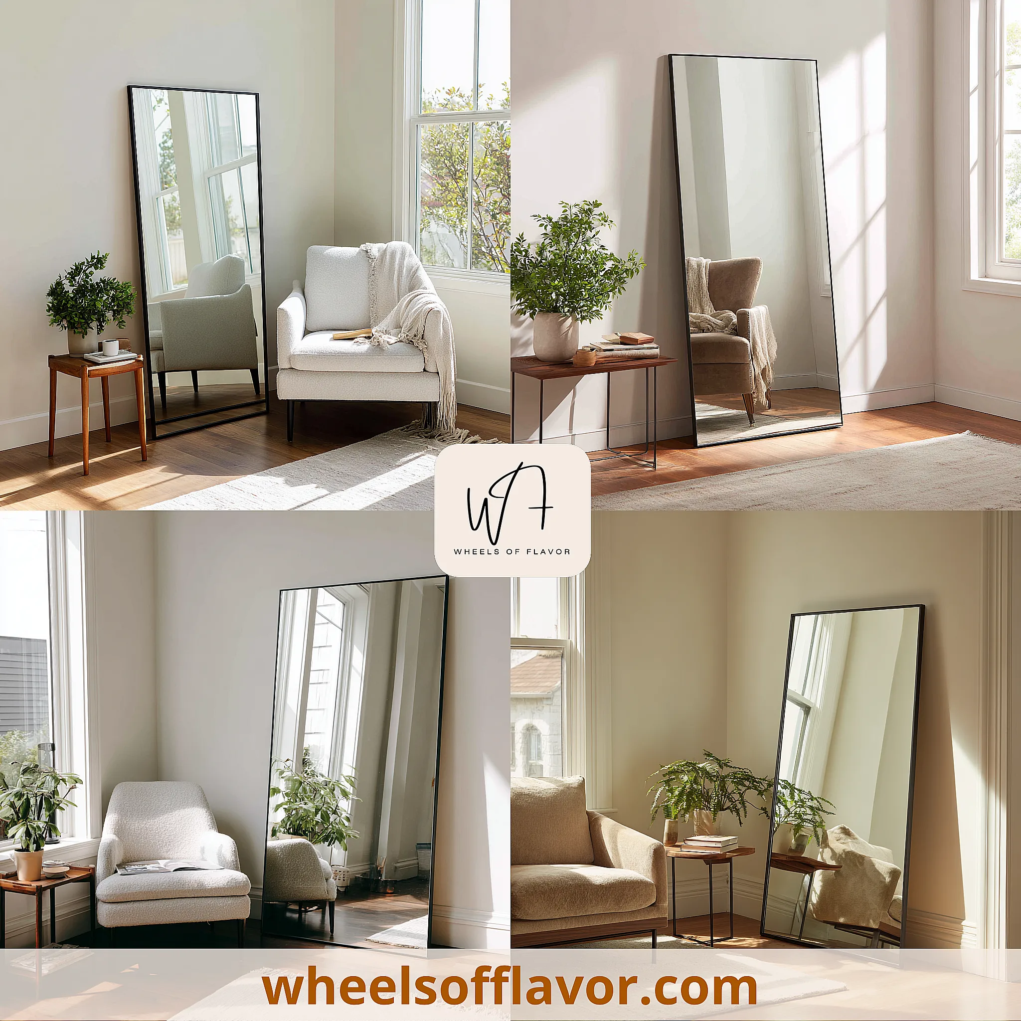 corner mirror decor ideas