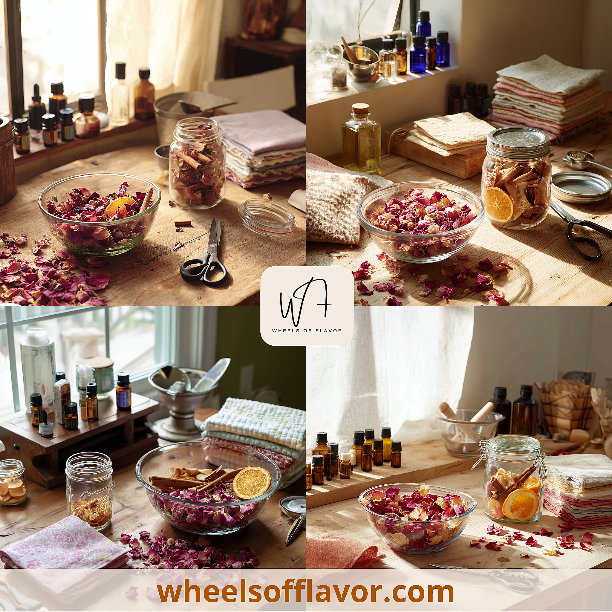 crafts with rose petals ideas
