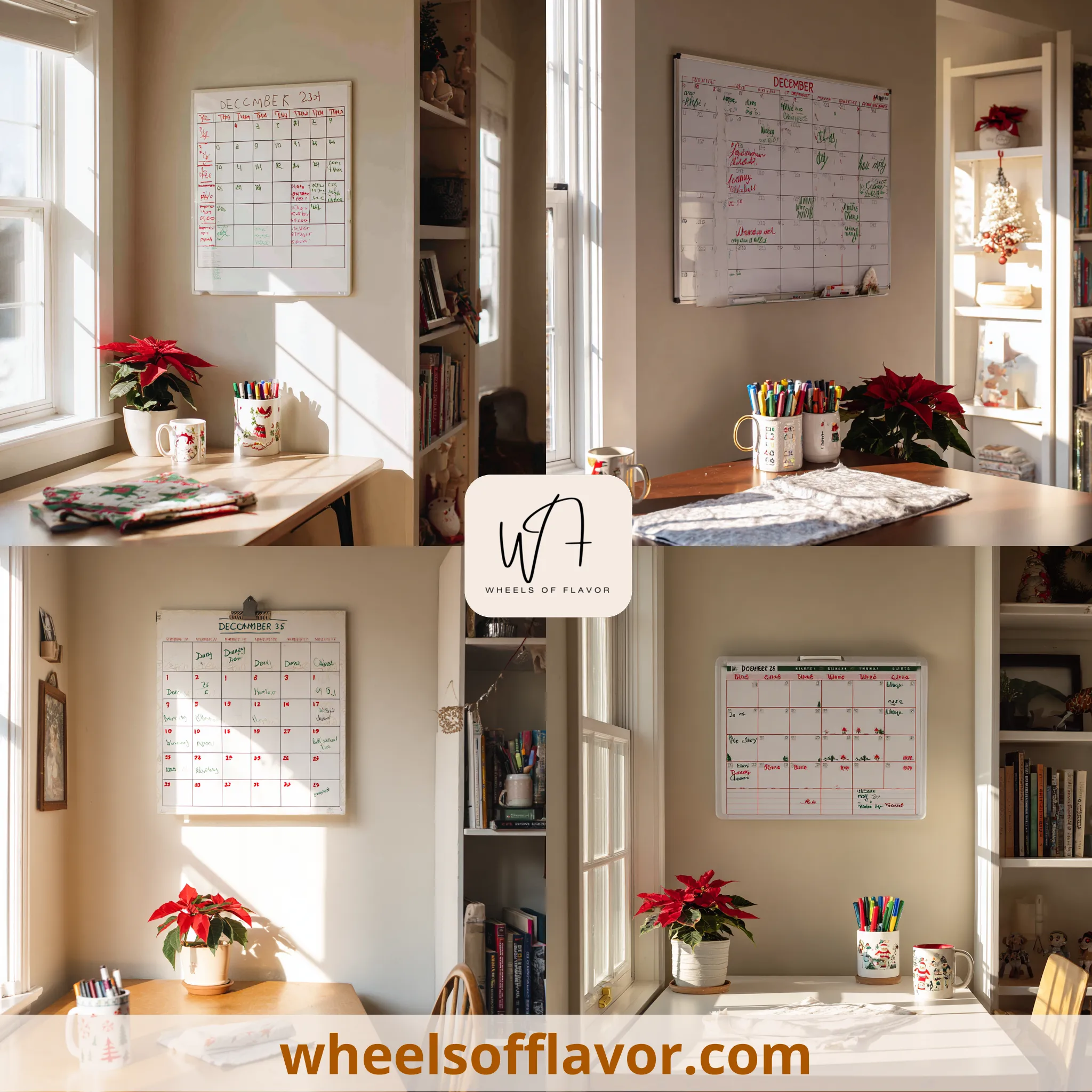 december dry erase calendar ideas