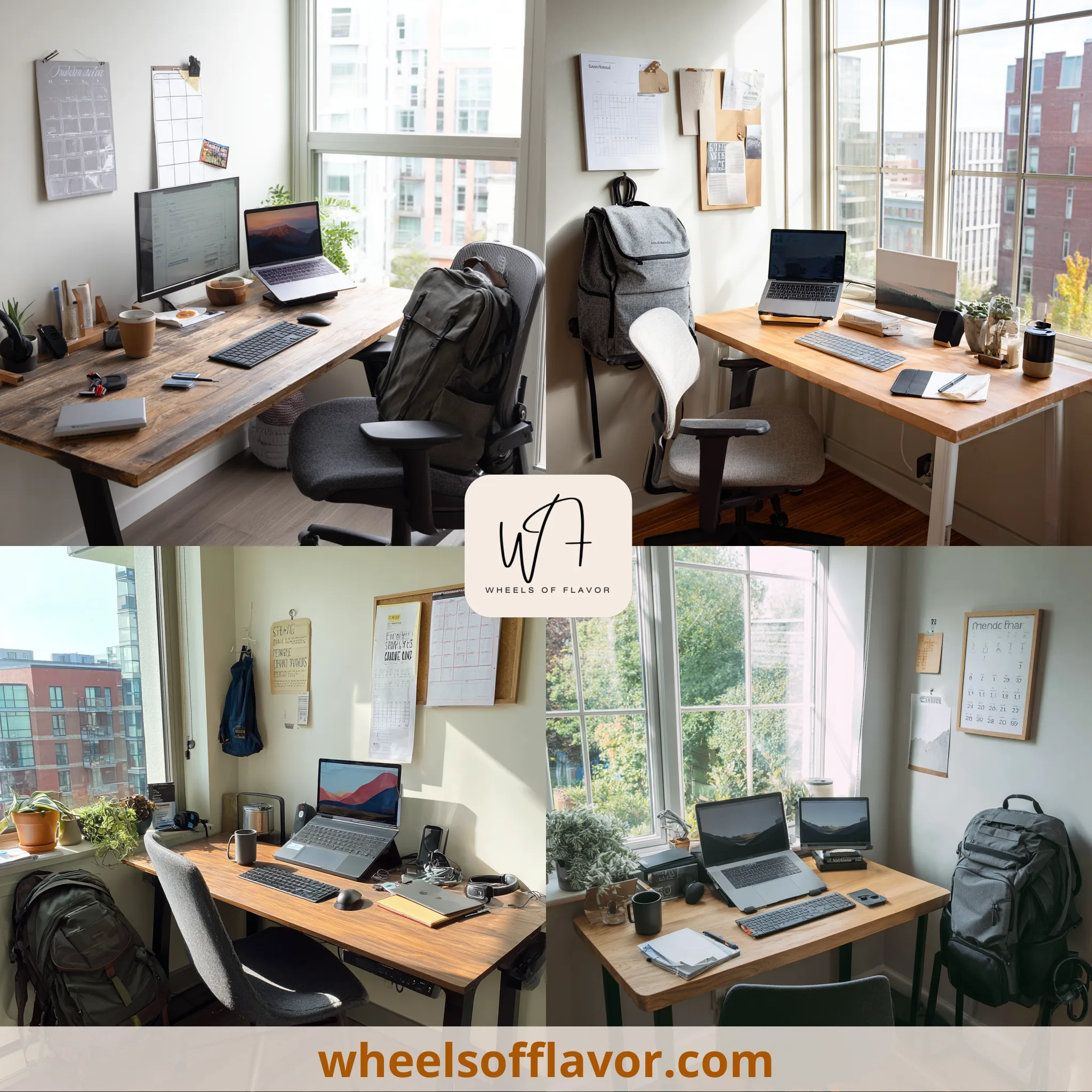 digital nomad workspace setup
