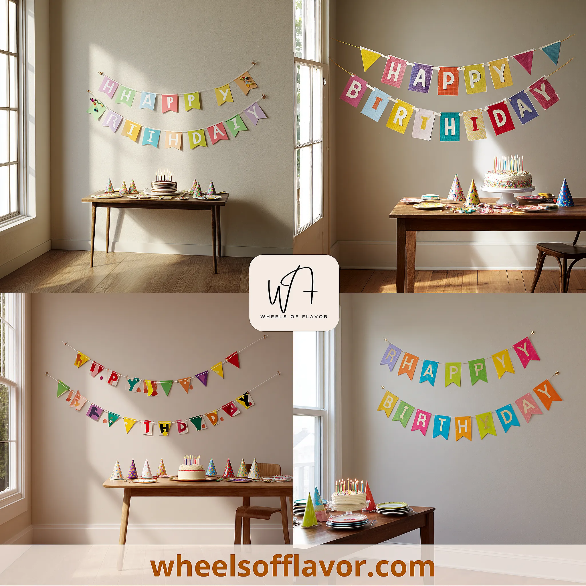 diy birthday banner ideas