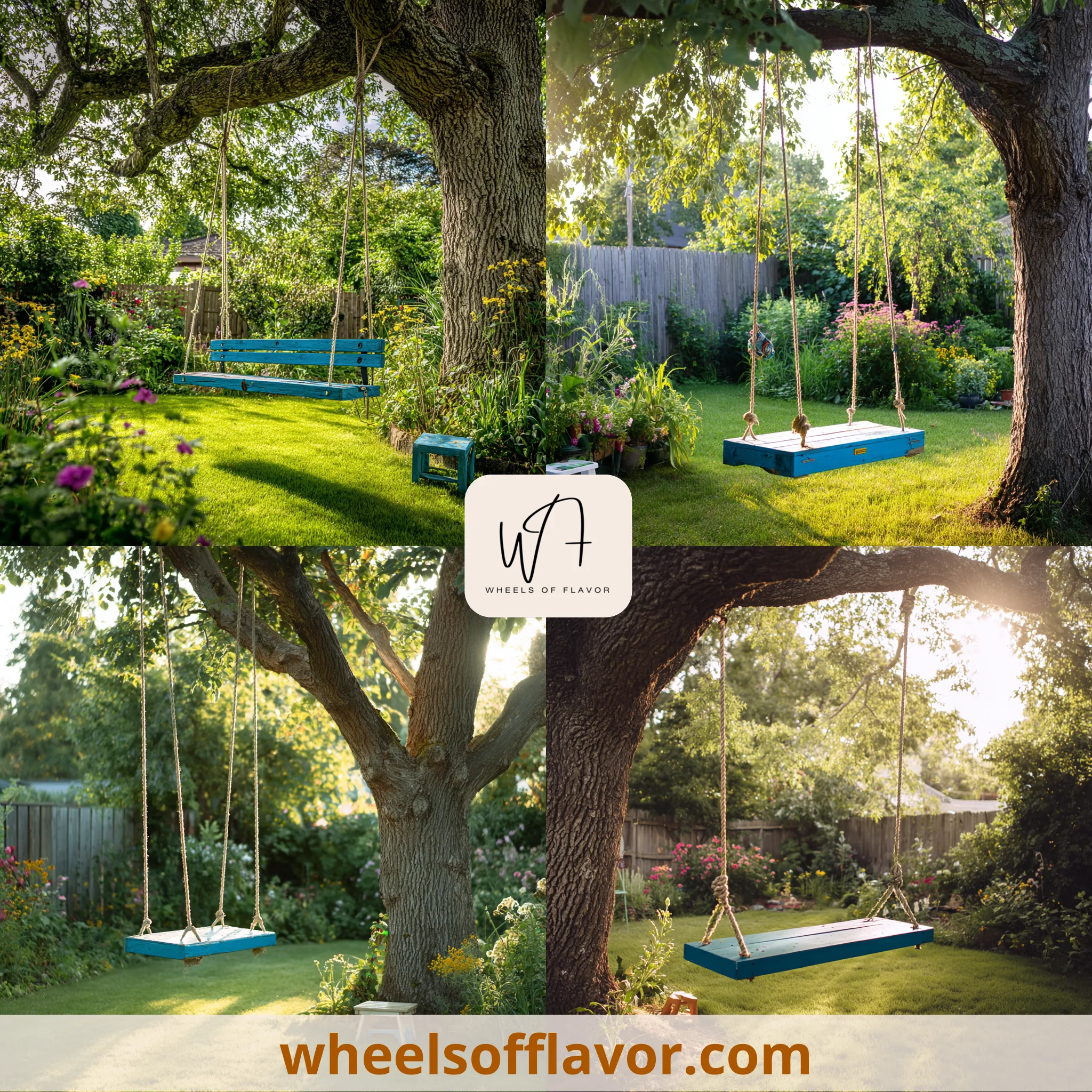 diy tree swing ideas