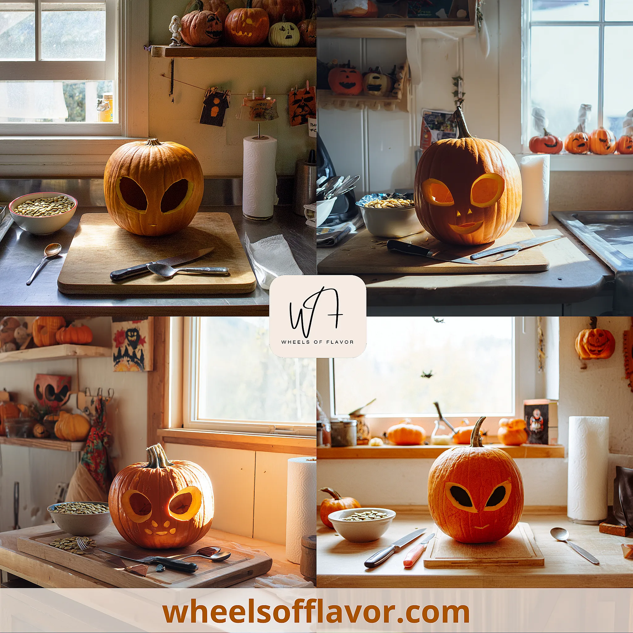 easy alien pumpkin carving ideas