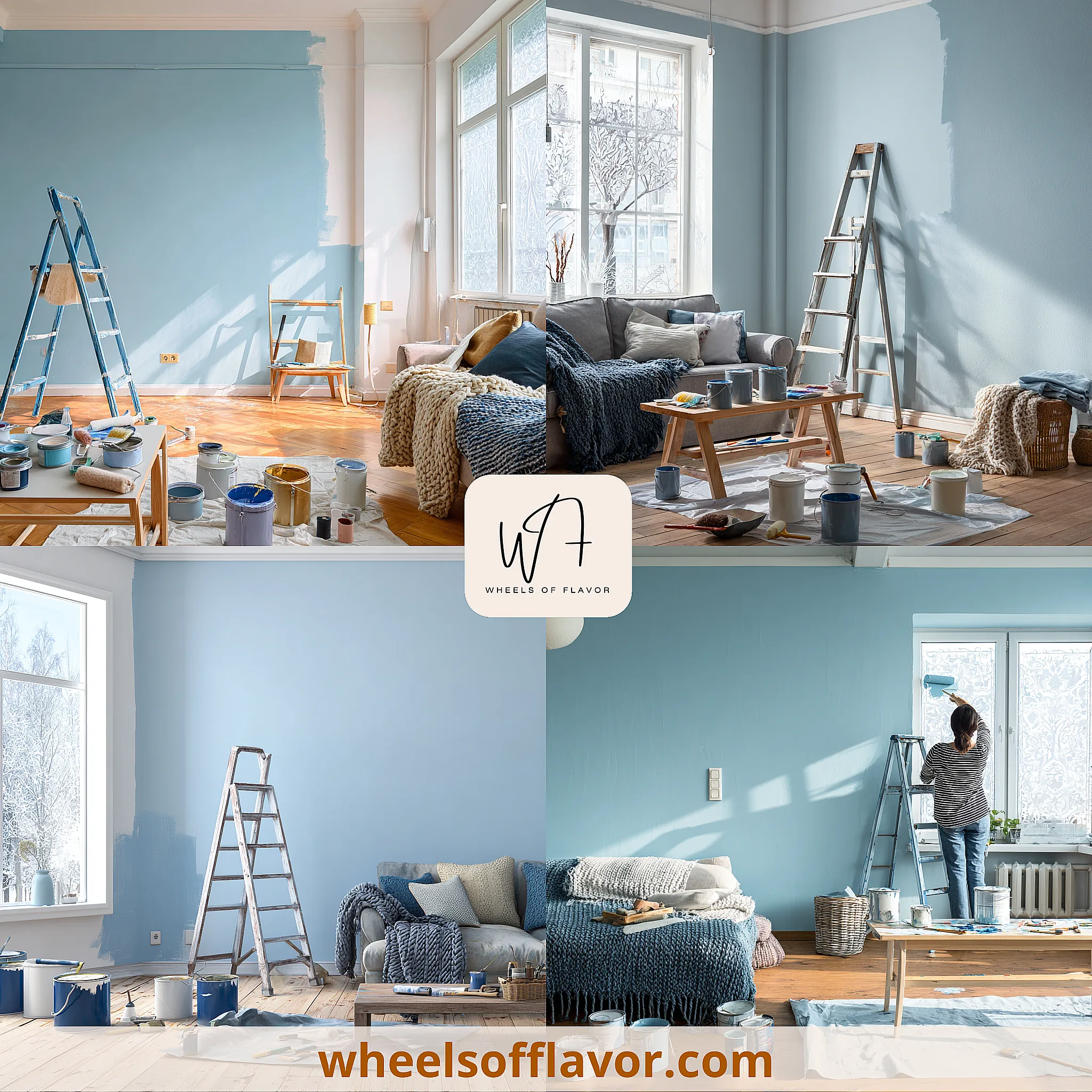 easy winter painting ideas