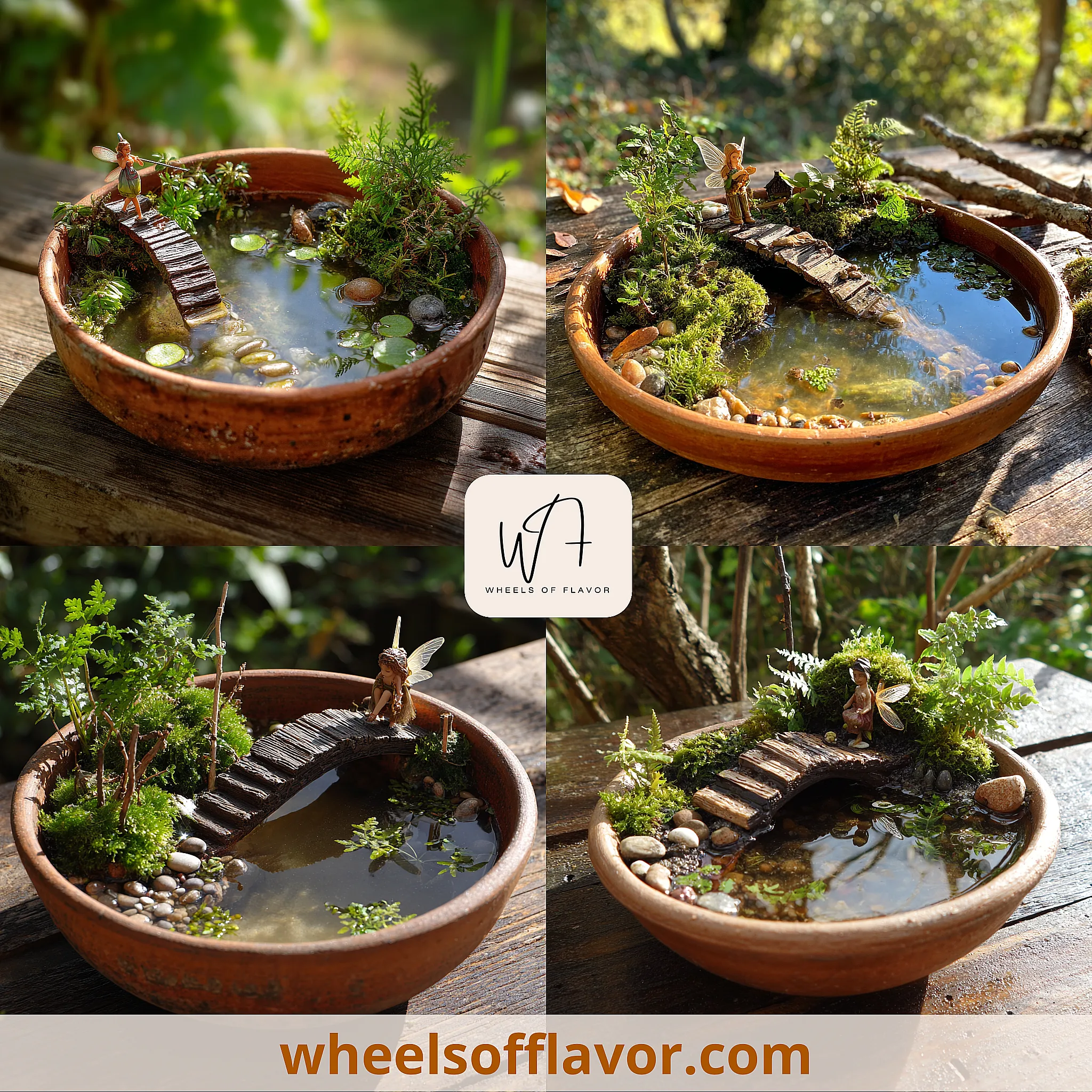 fairy garden pond ideas