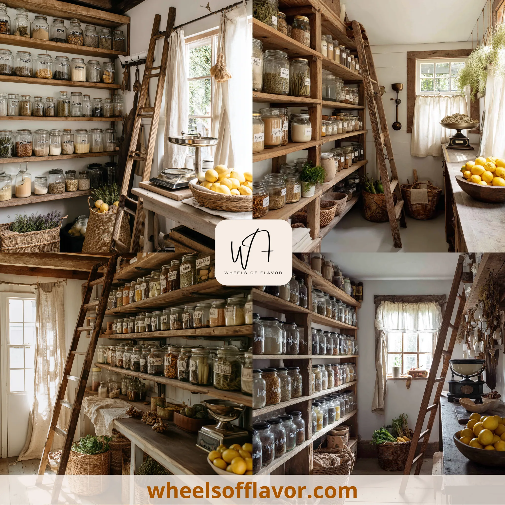 farmhouse apothecary pantry makeover