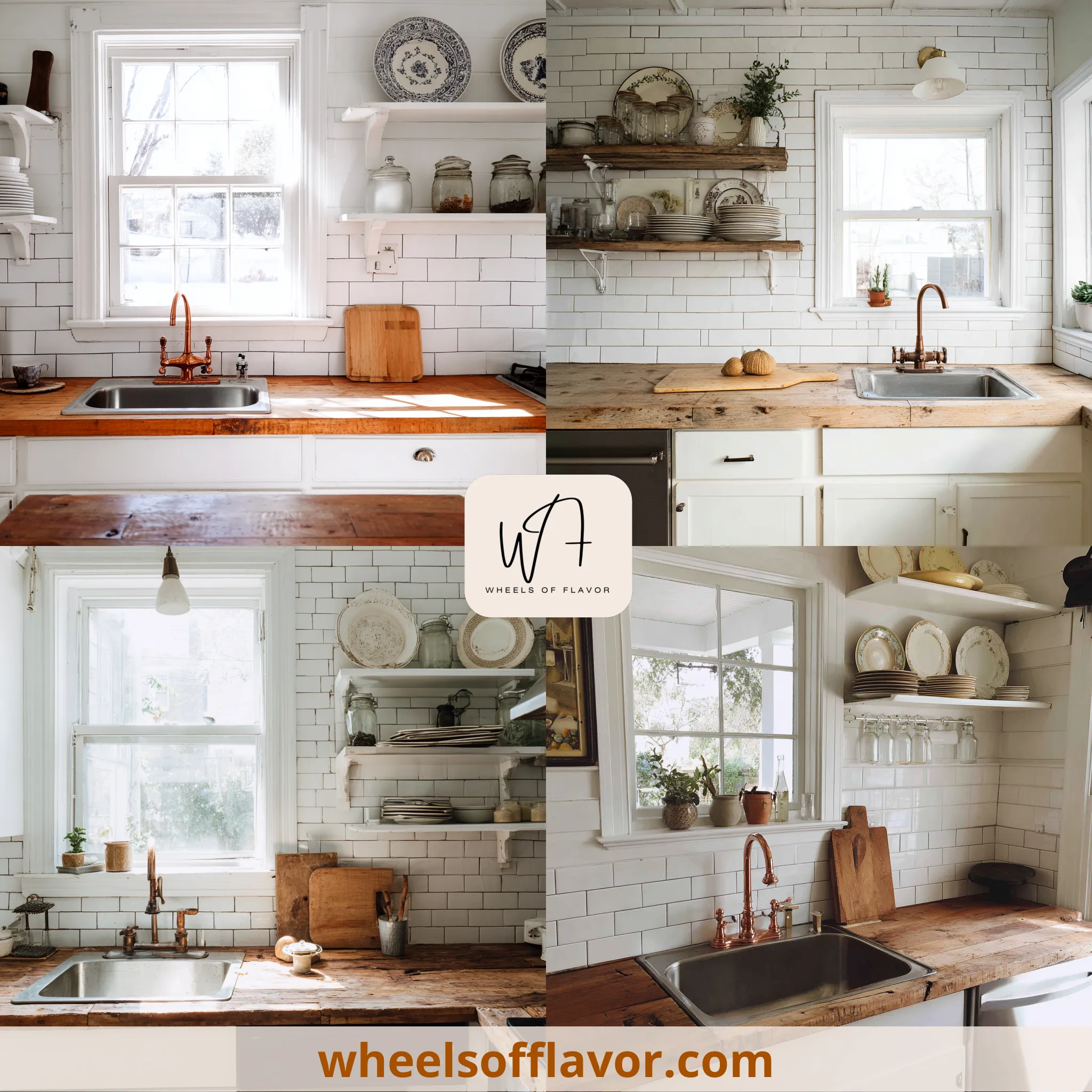 farmhouse kitchen backsplash diy