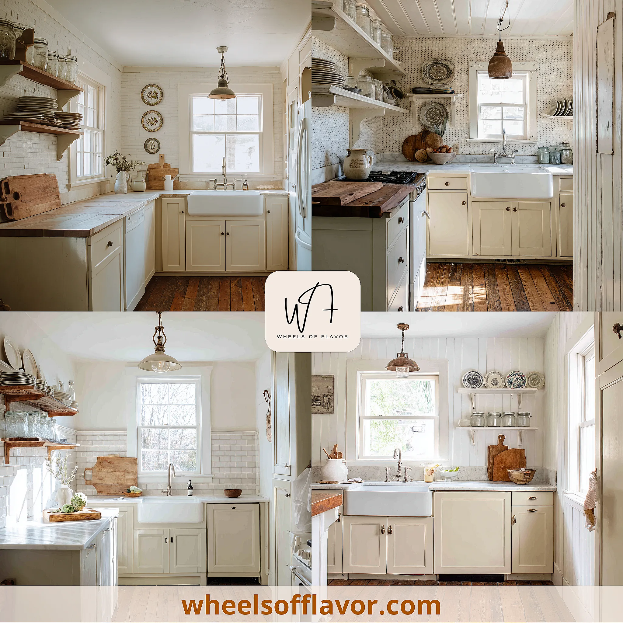 farmhouse kitchen backsplash wallpaper