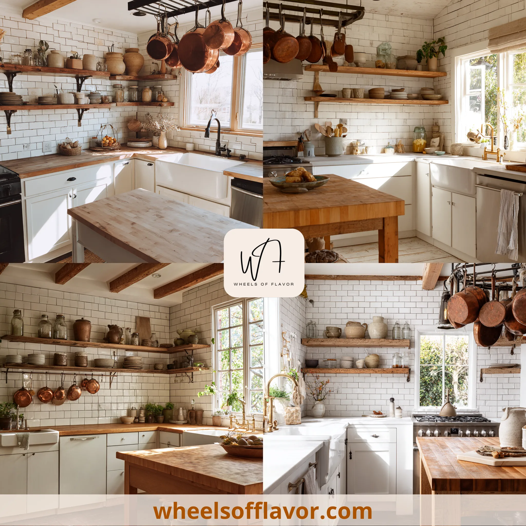farmhouse kitchen backsplash