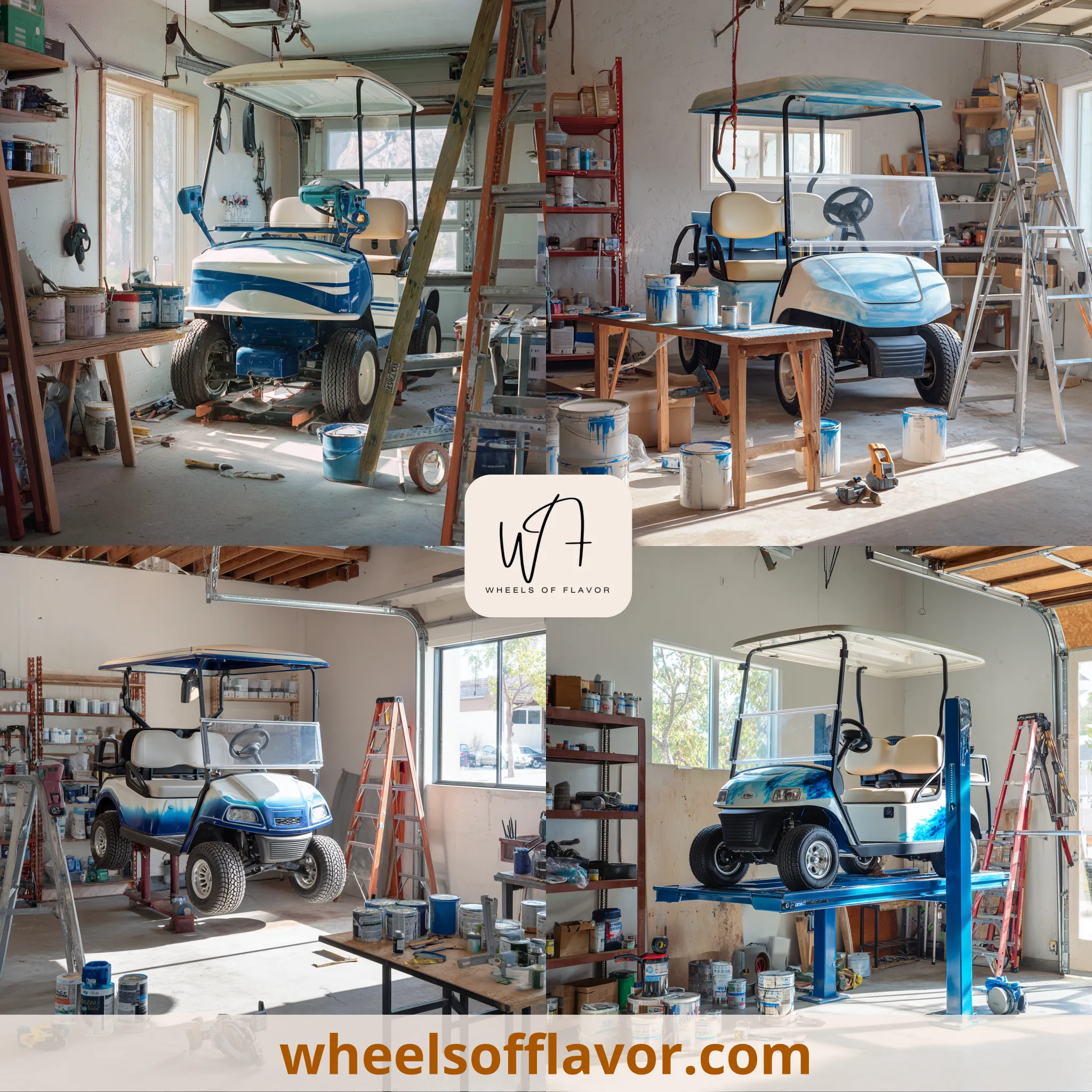 golf cart paint ideas