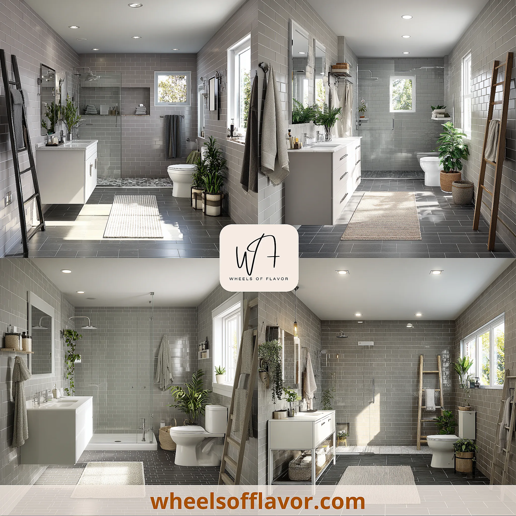 gray bathroom tile ideas