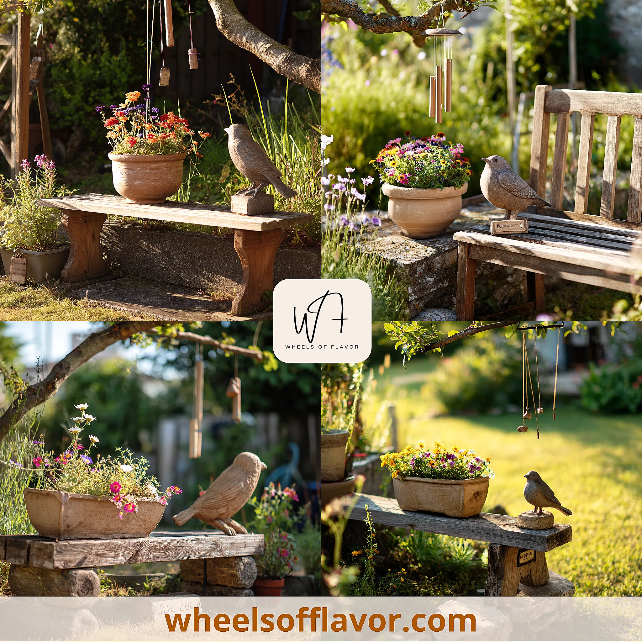 handmade clay garden accessory ideas