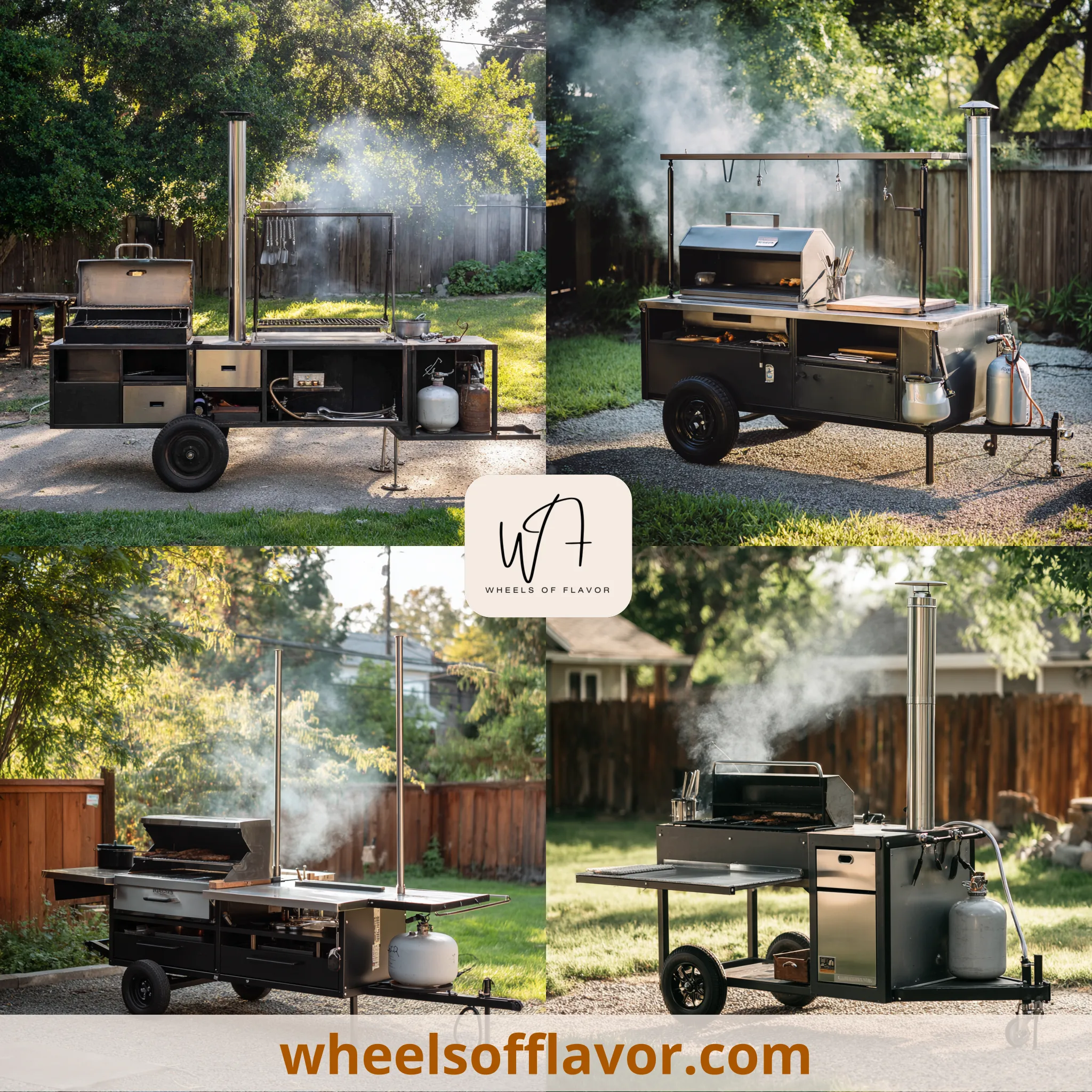 homemade bbq trailer ideas