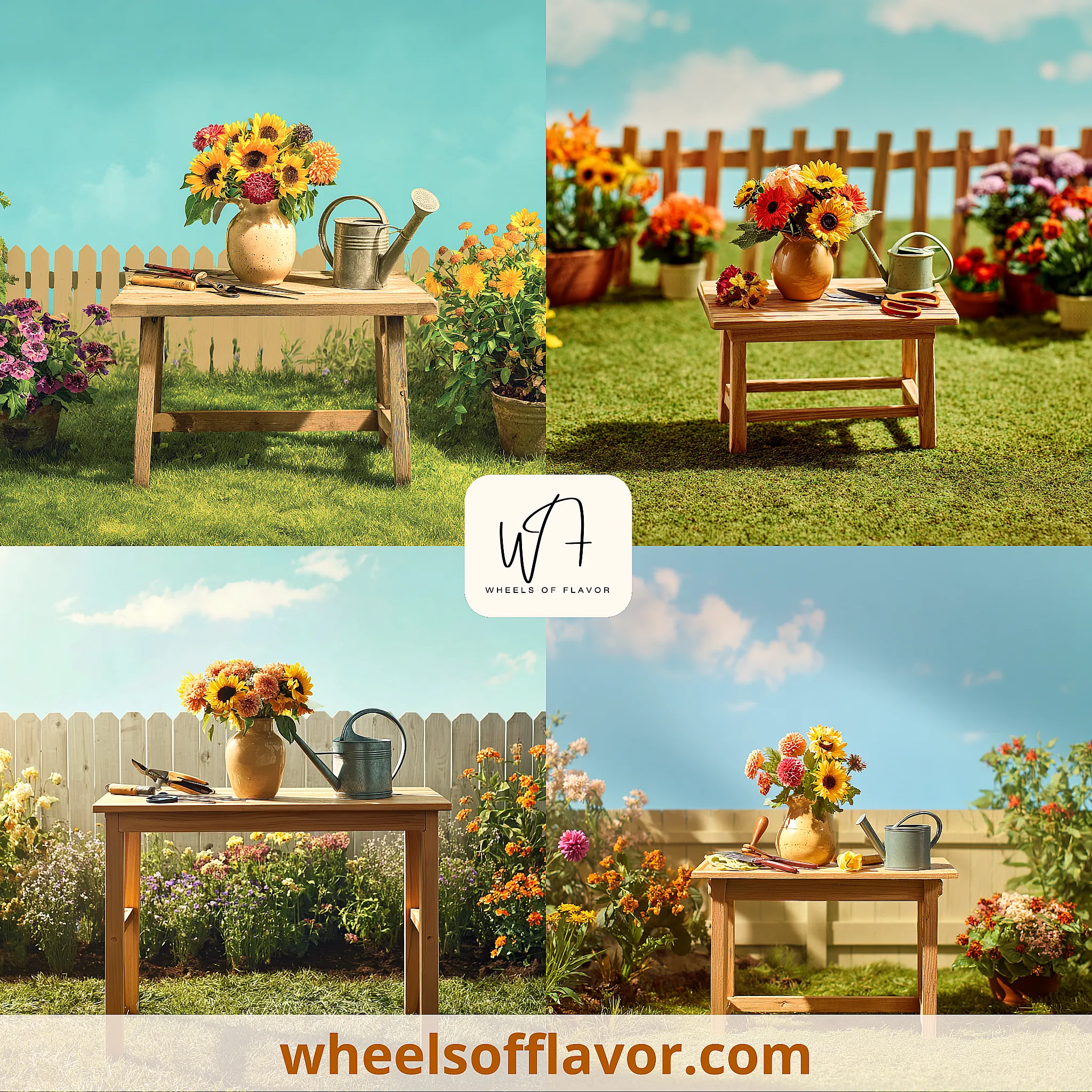 july flower ideas