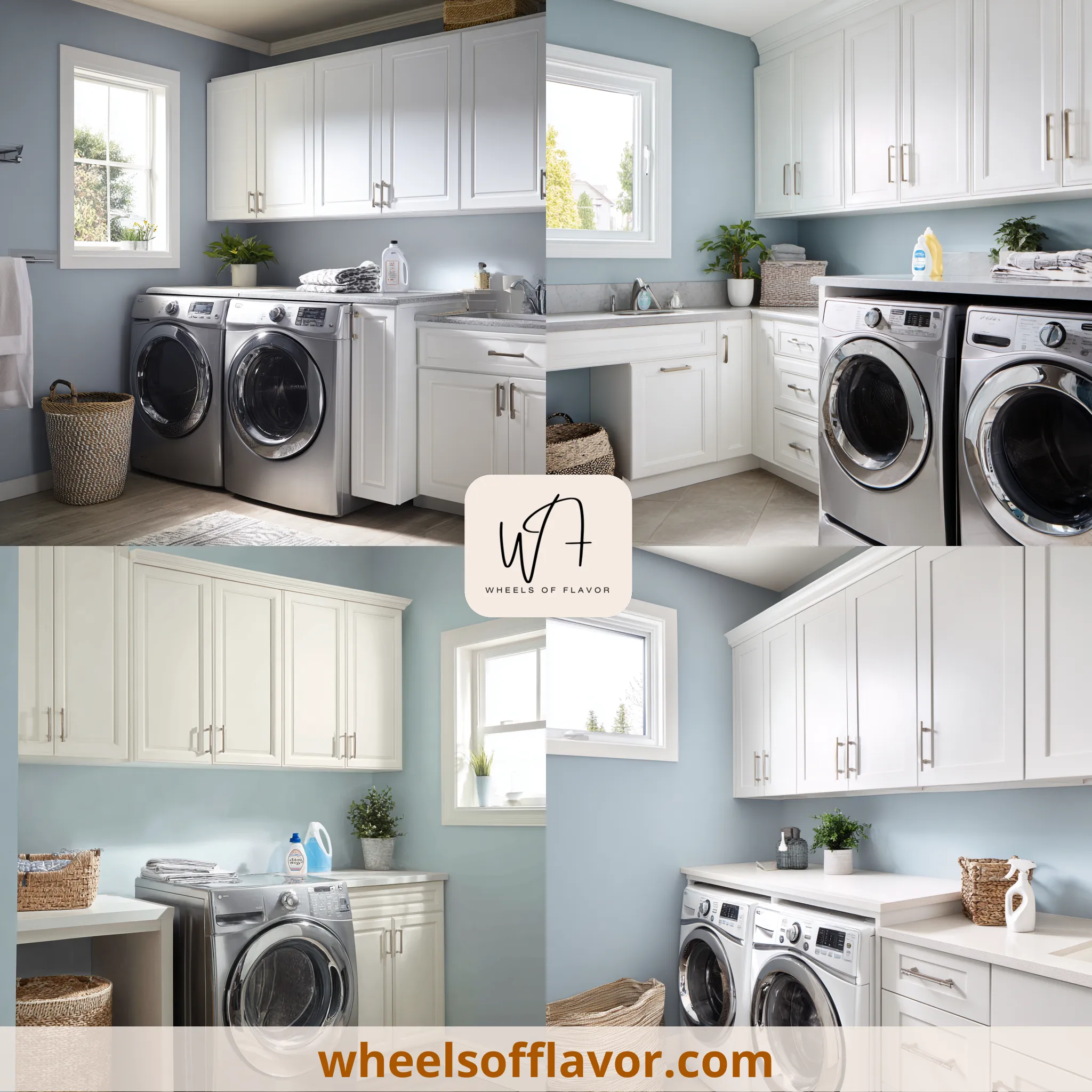 laundry room cabinets colors