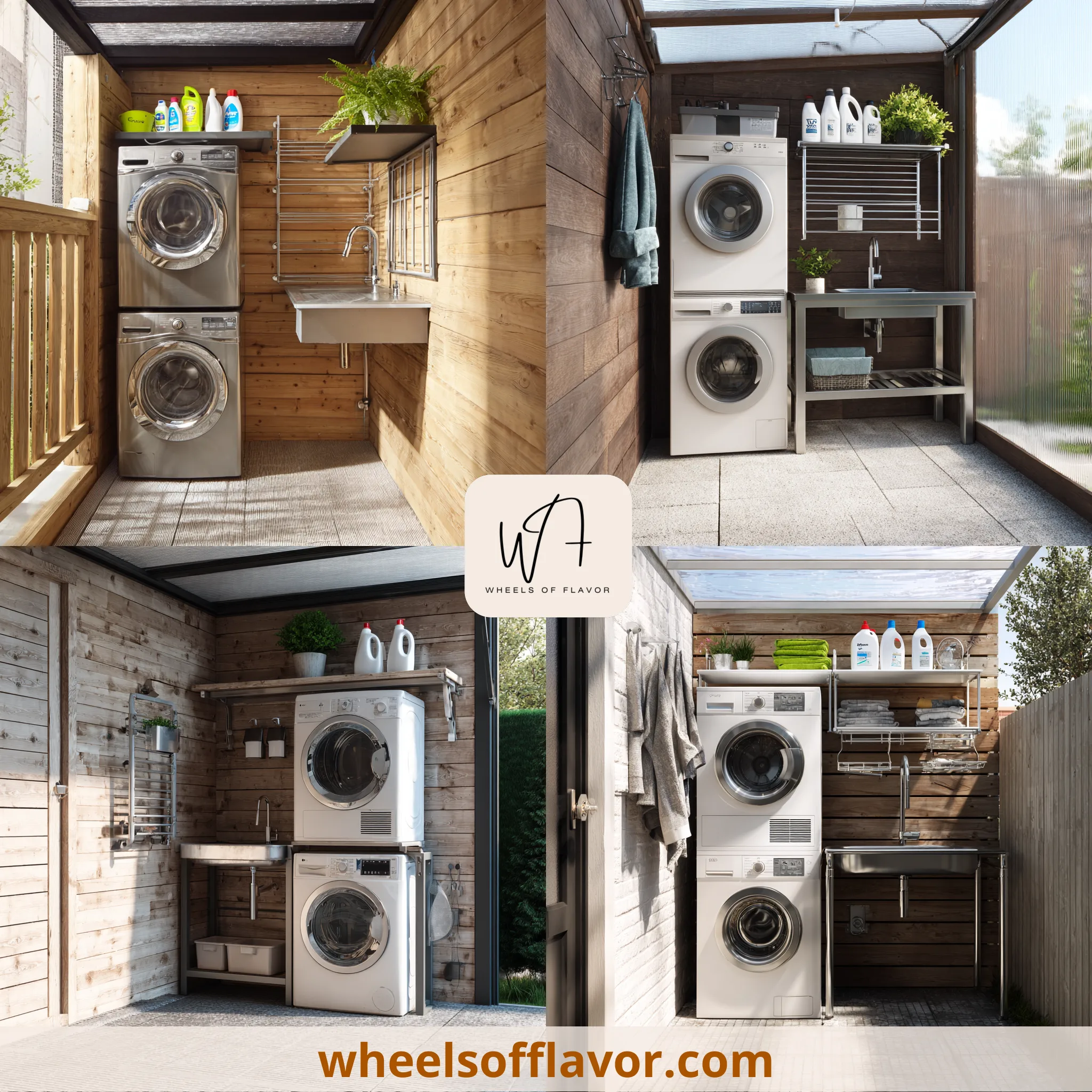 laundry room design small outdoor