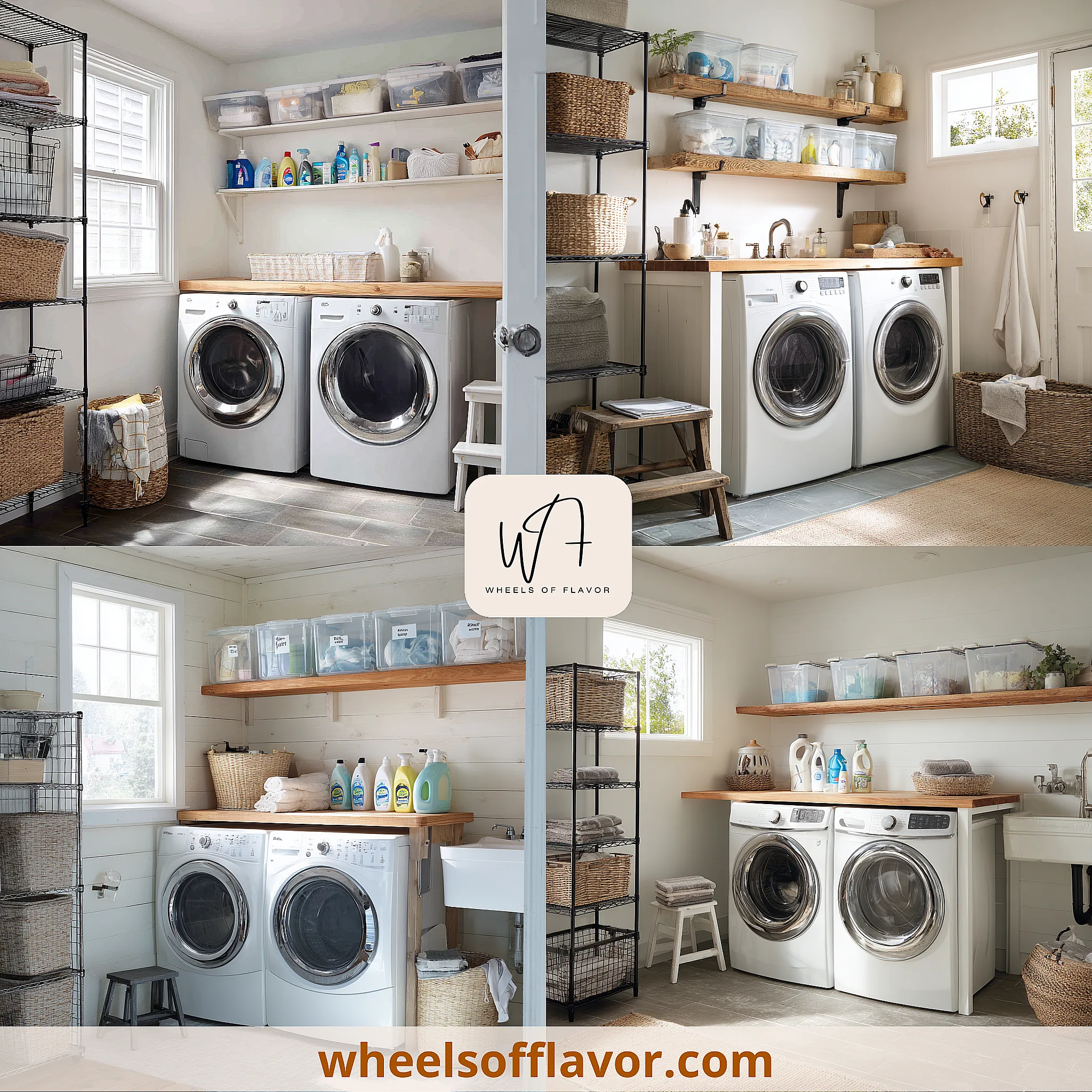 laundry room storage ideas shelves