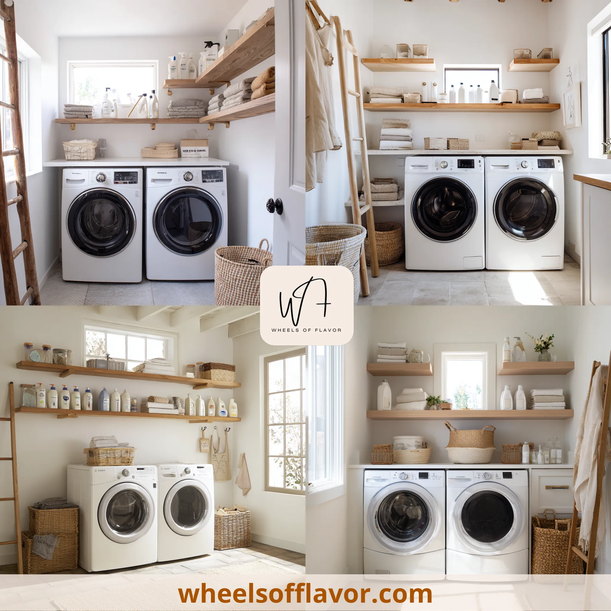 laundry room storage shelves