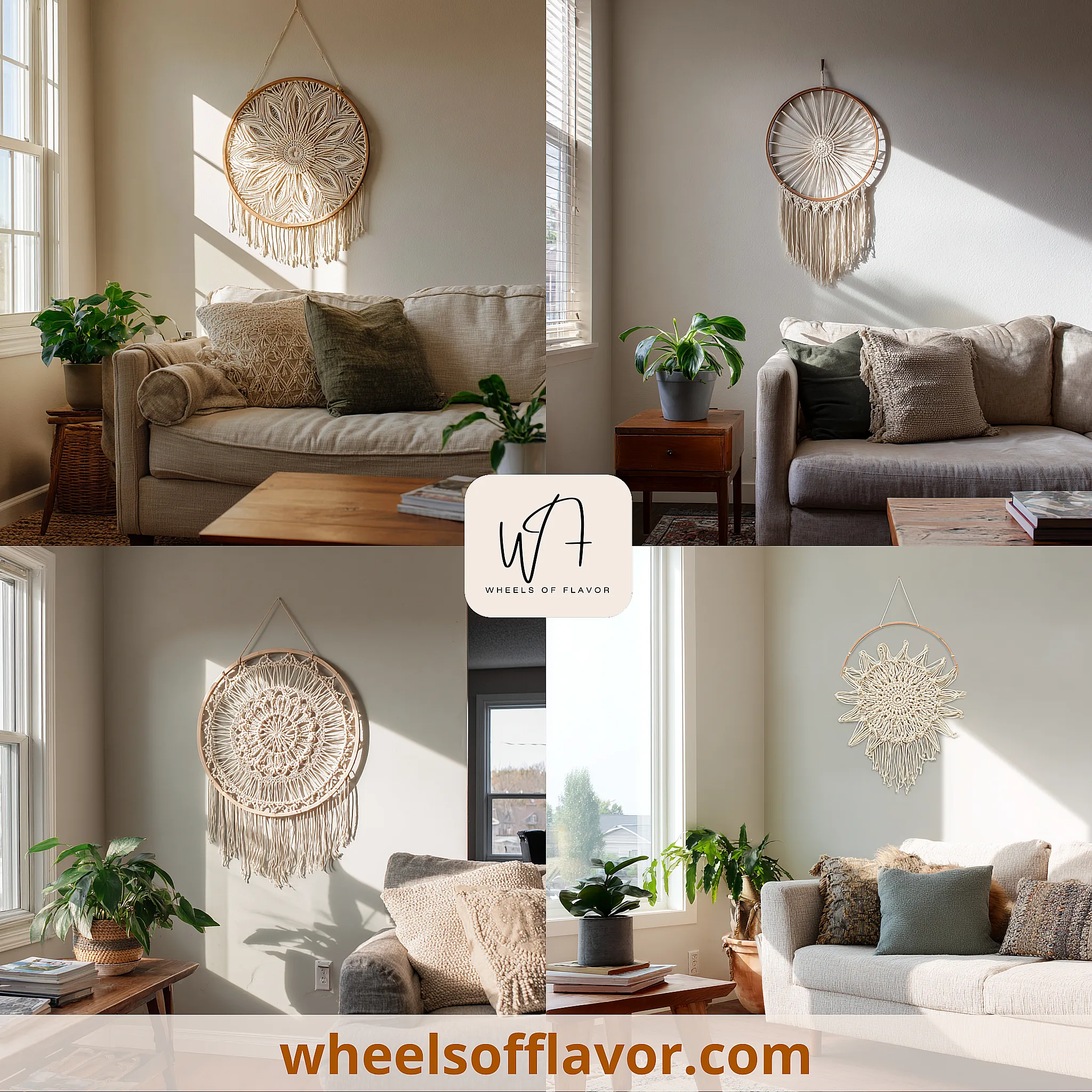 macrame hoop ideas