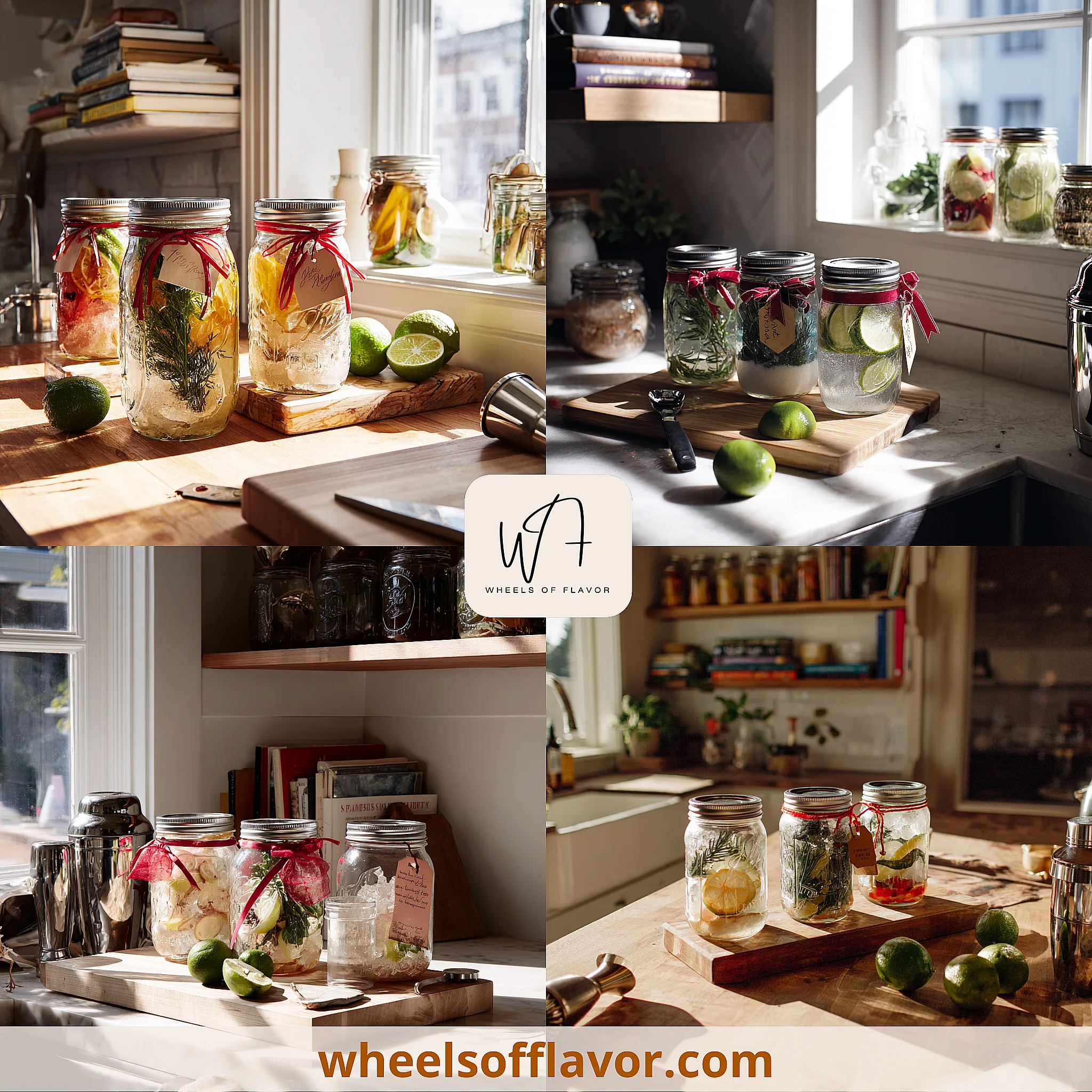 mason jar cocktail gifts ideas