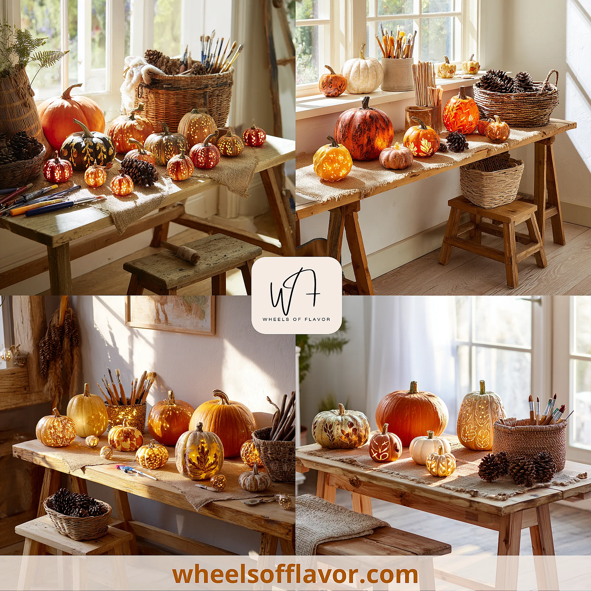 mini pumpkin crafts ideas