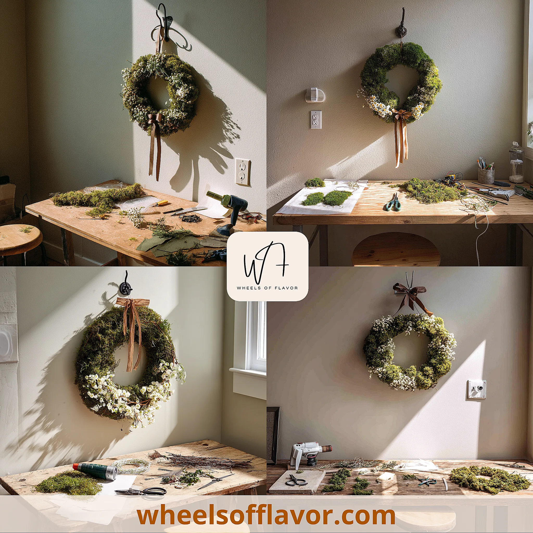 moss wreath diy ideas