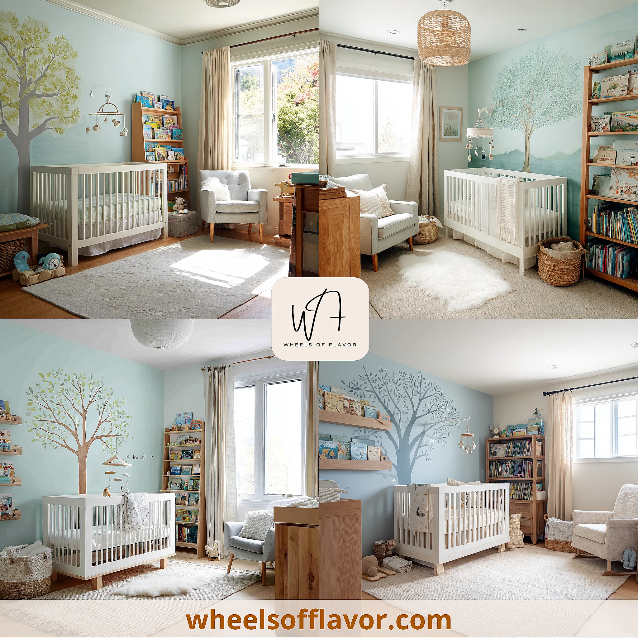 nursery accent wall ideas